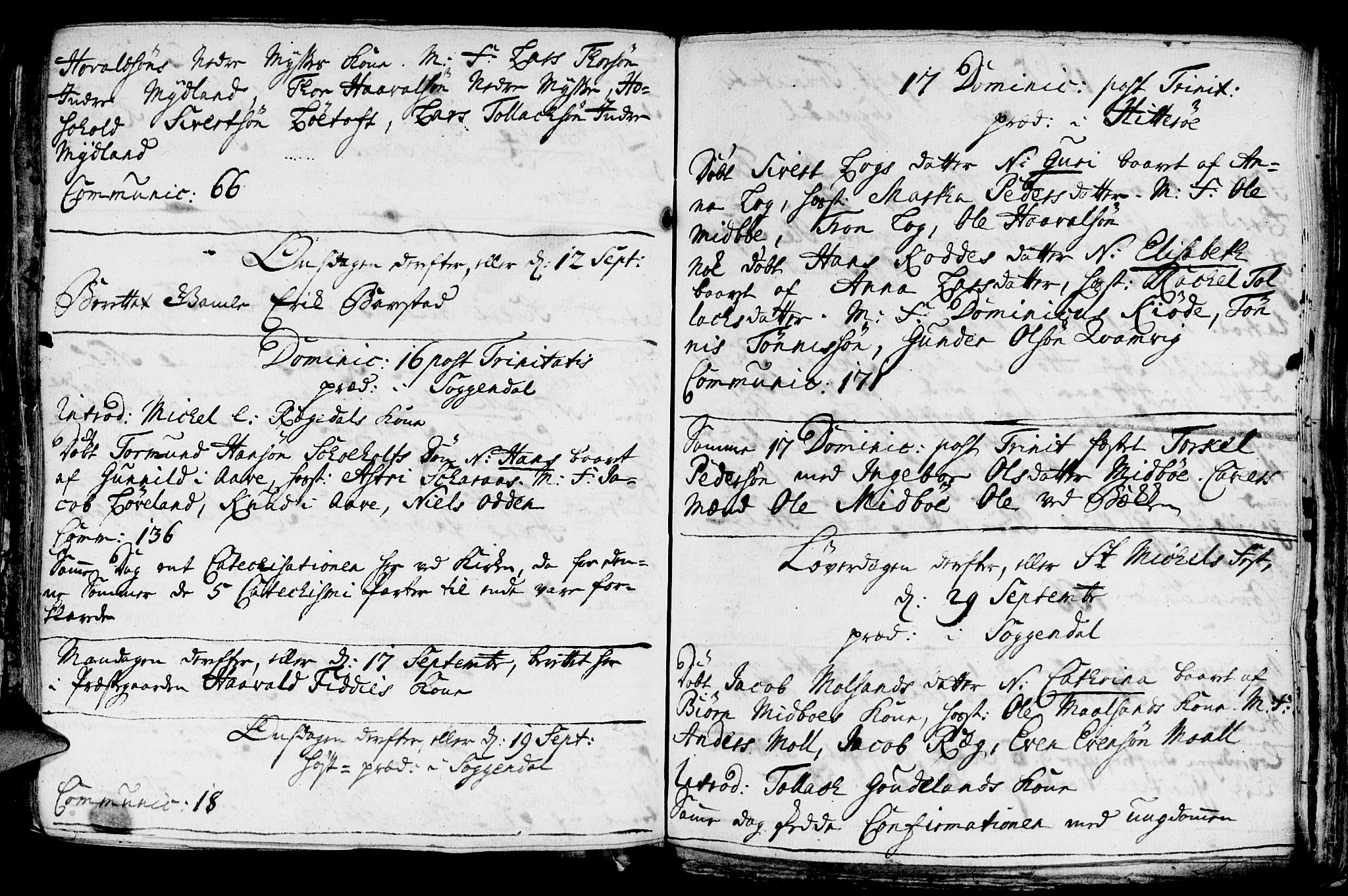 Sokndal sokneprestkontor, AV/SAST-A-101808: Parish register (official) no. A 1, 1729-1740