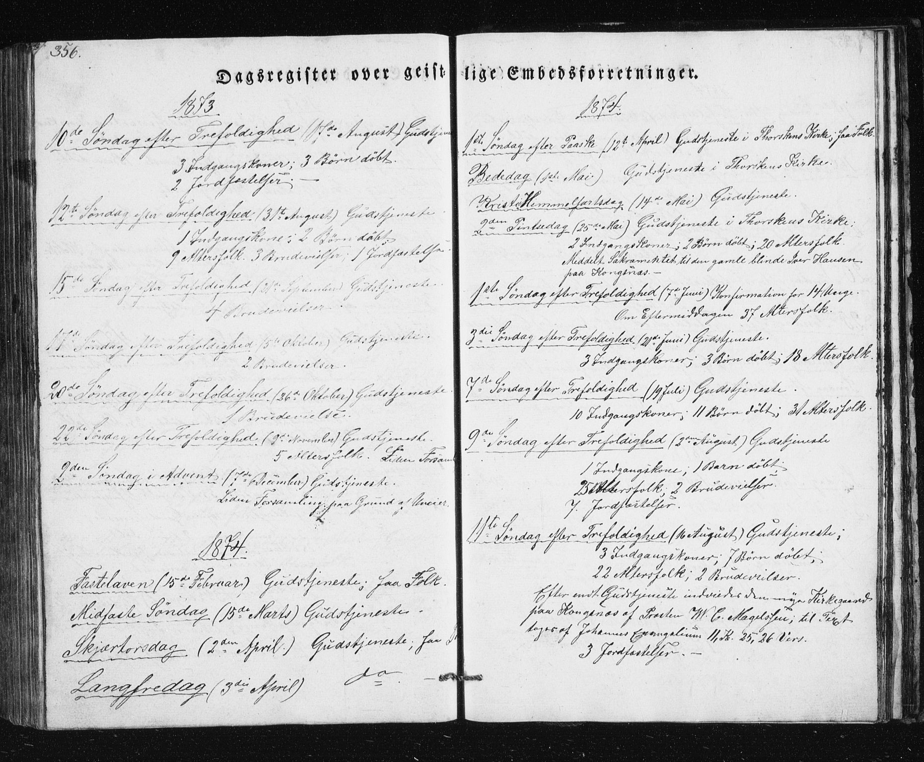Berg sokneprestkontor, SATØ/S-1318/G/Ga/Gab/L0011klokker: Parish register (copy) no. 11, 1833-1878, p. 356