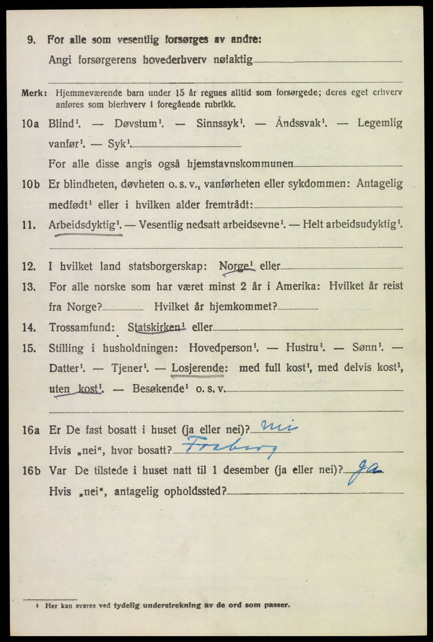 SAH, 1920 census for Løten, 1920, p. 7128