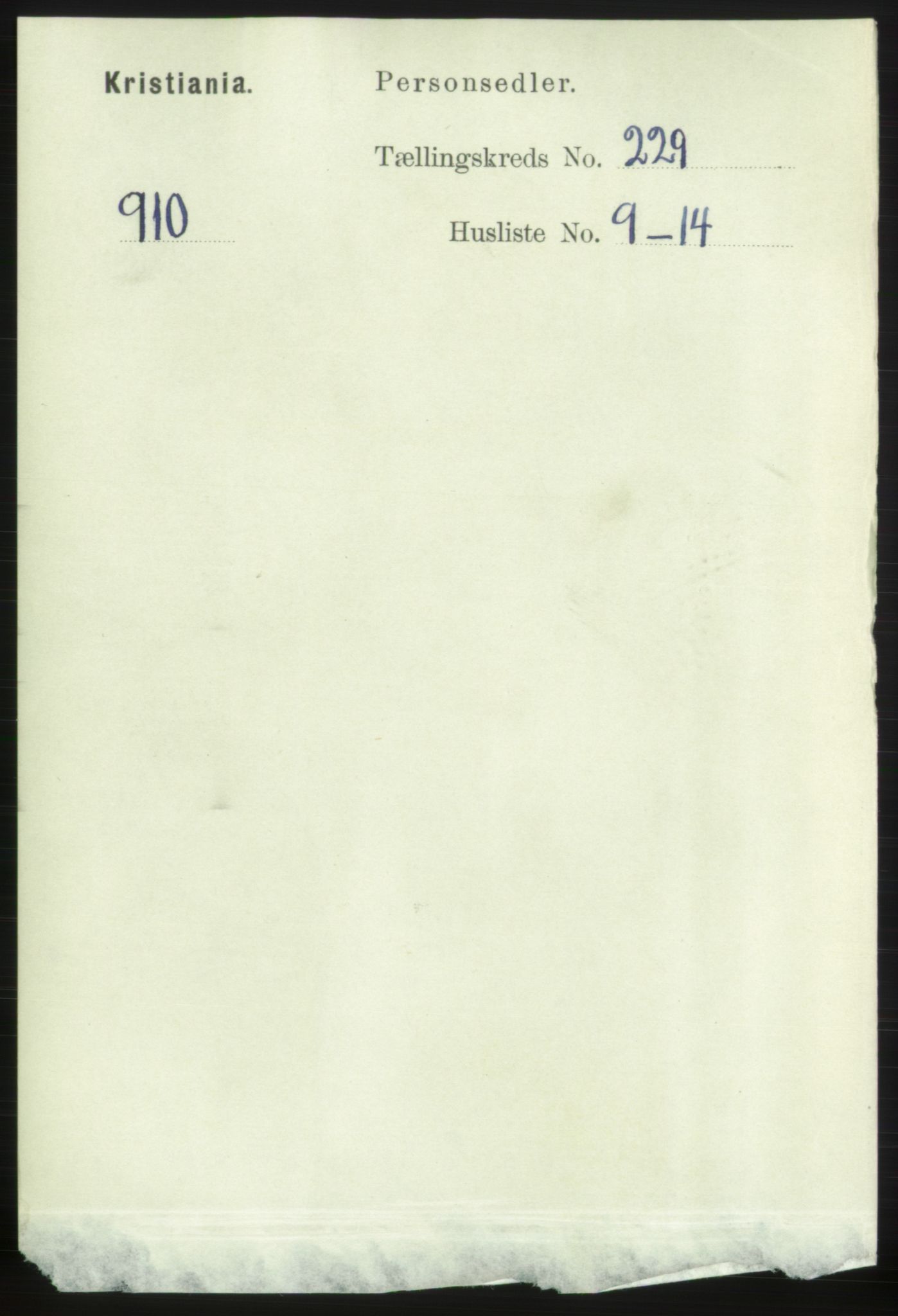 RA, 1891 census for 0301 Kristiania, 1891, p. 140671