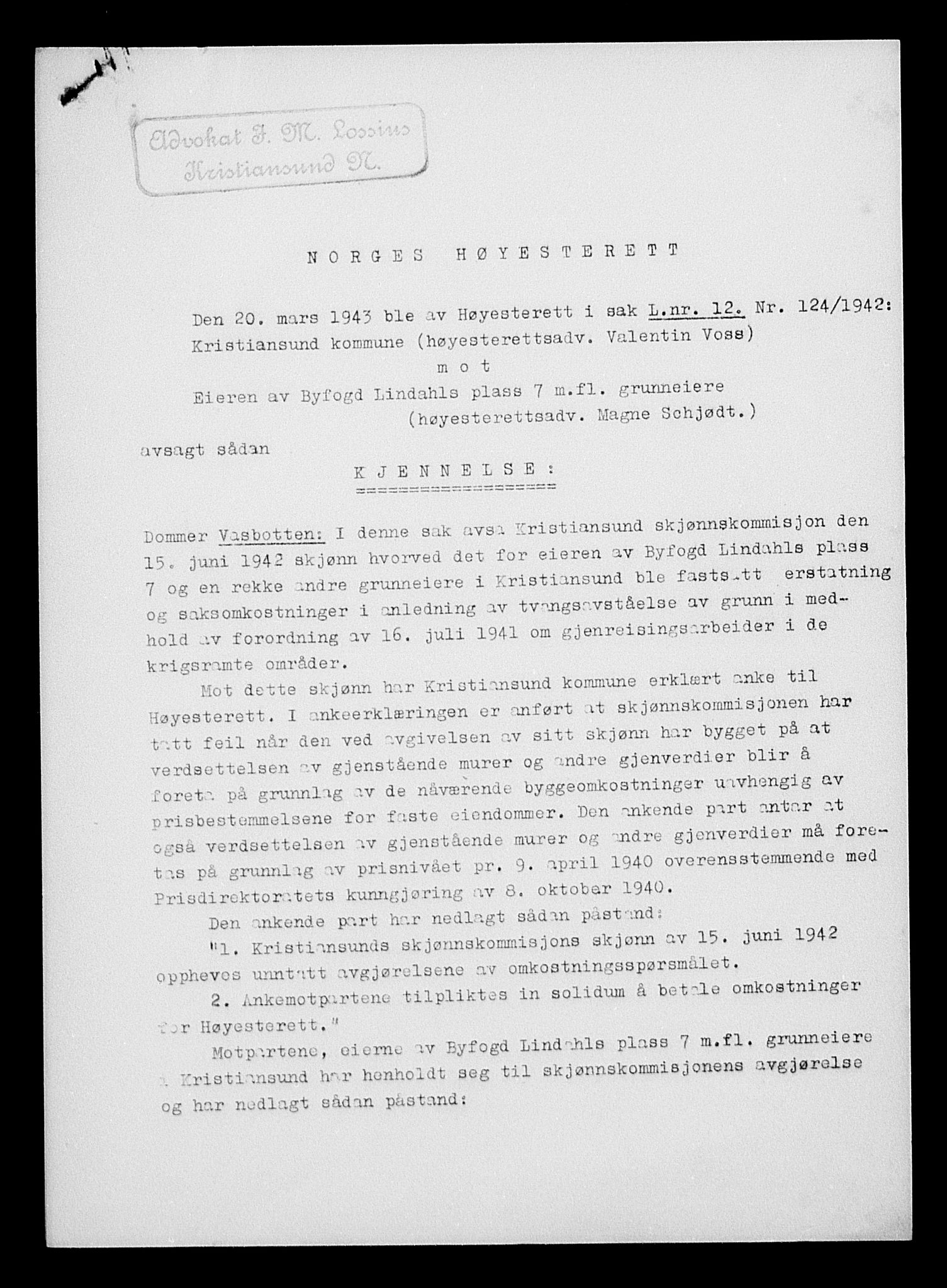 Justisdepartementet, Tilbakeføringskontoret for inndratte formuer, RA/S-1564/H/Hc/Hcb/L0910: --, 1945-1947, p. 366