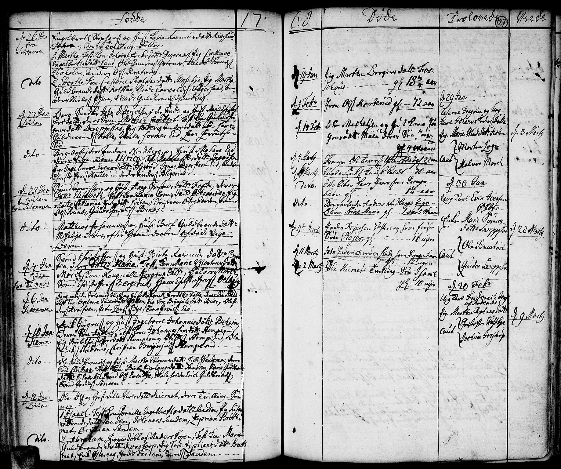 Høland prestekontor Kirkebøker, AV/SAO-A-10346a/F/Fa/L0004: Parish register (official) no. I 4, 1757-1780, p. 127