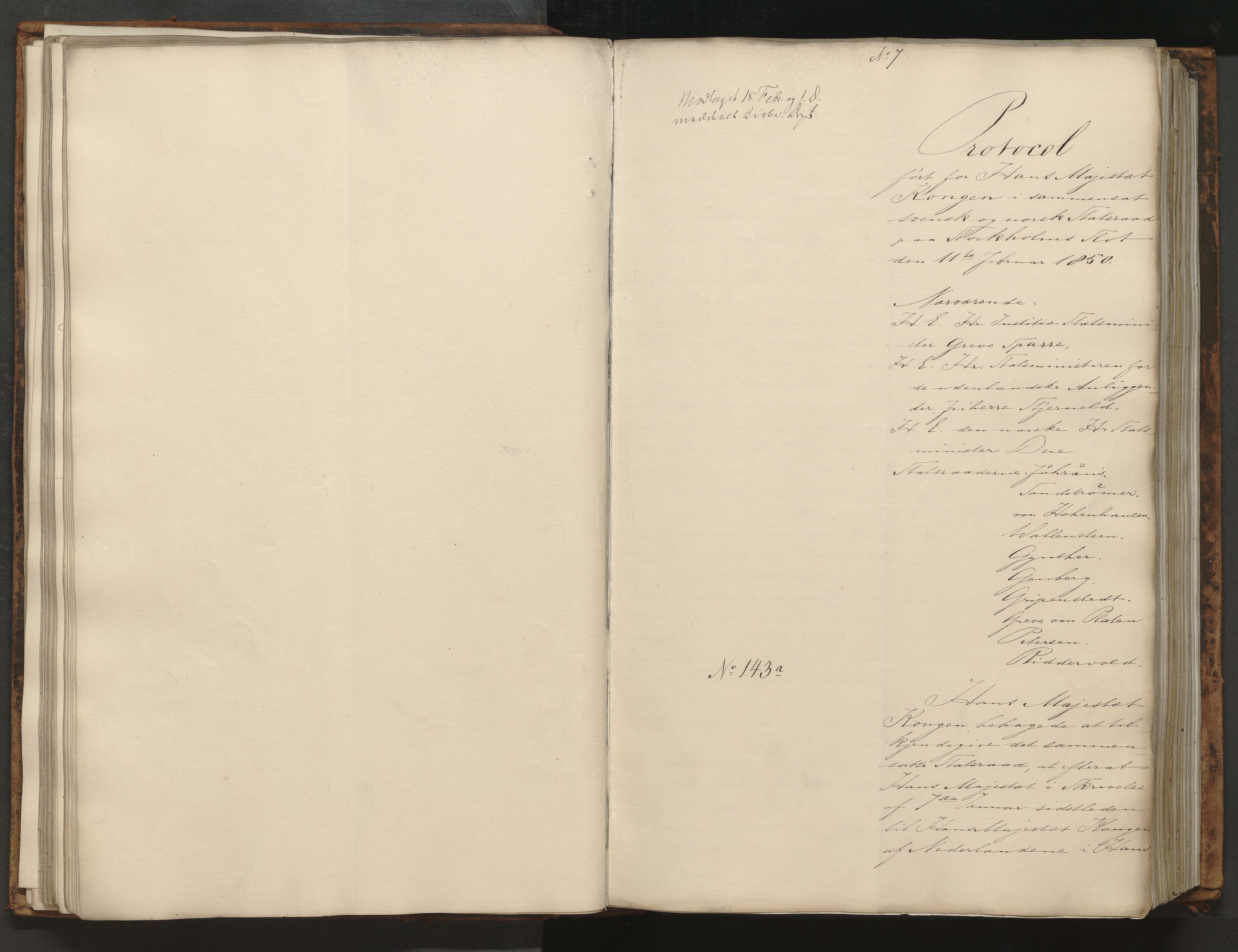 Statsrådssekretariatet, AV/RA-S-1001/A/Ab/L0071: Kgl. res. nr. 1-632, 1. halvår, 1850