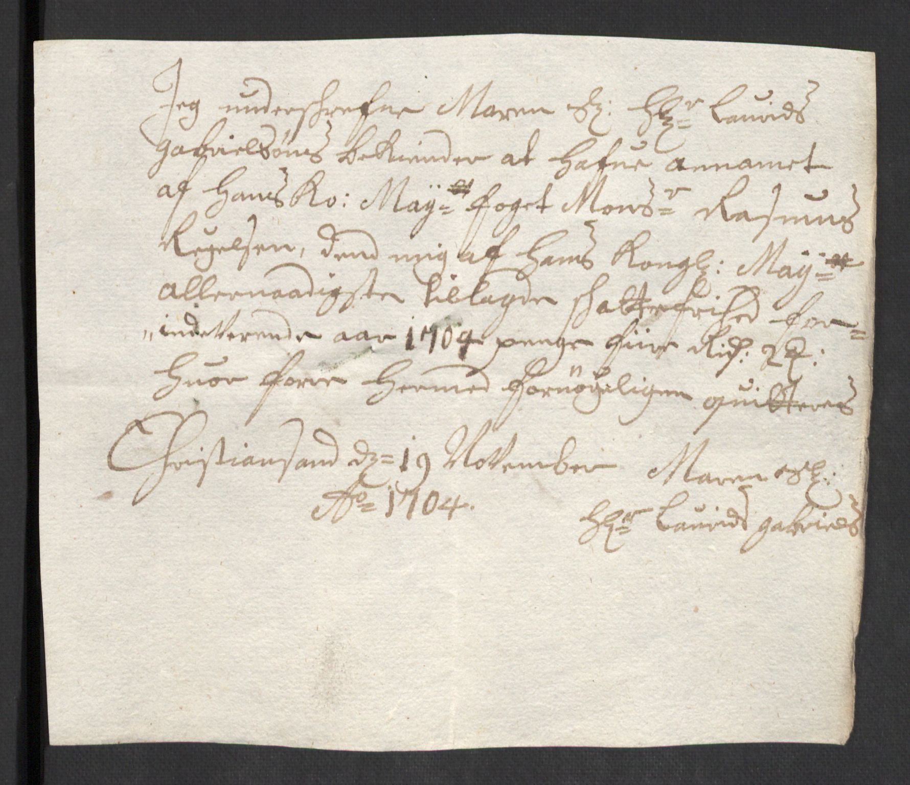 Rentekammeret inntil 1814, Reviderte regnskaper, Fogderegnskap, RA/EA-4092/R40/L2447: Fogderegnskap Råbyggelag, 1703-1705, p. 297