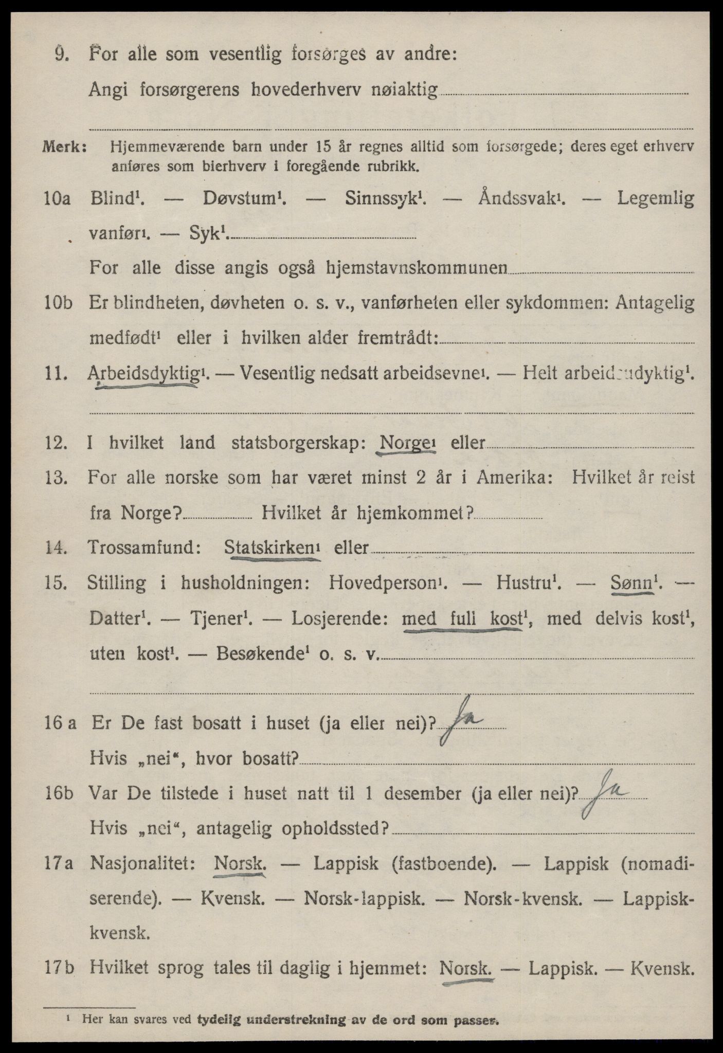 SAT, 1920 census for Rissa, 1920, p. 3720