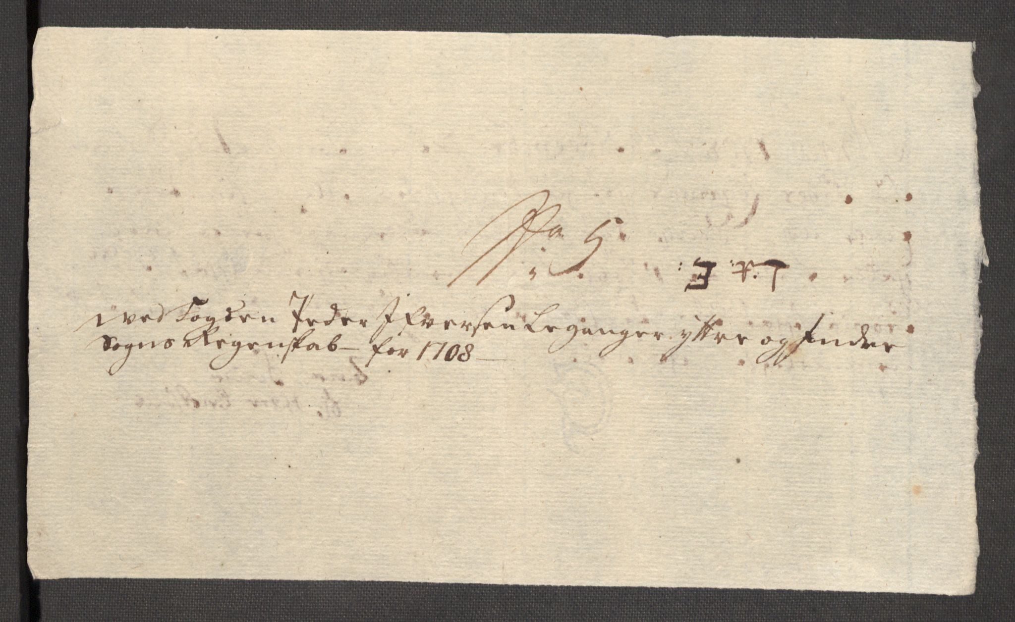 Rentekammeret inntil 1814, Reviderte regnskaper, Fogderegnskap, AV/RA-EA-4092/R52/L3315: Fogderegnskap Sogn, 1708, p. 156