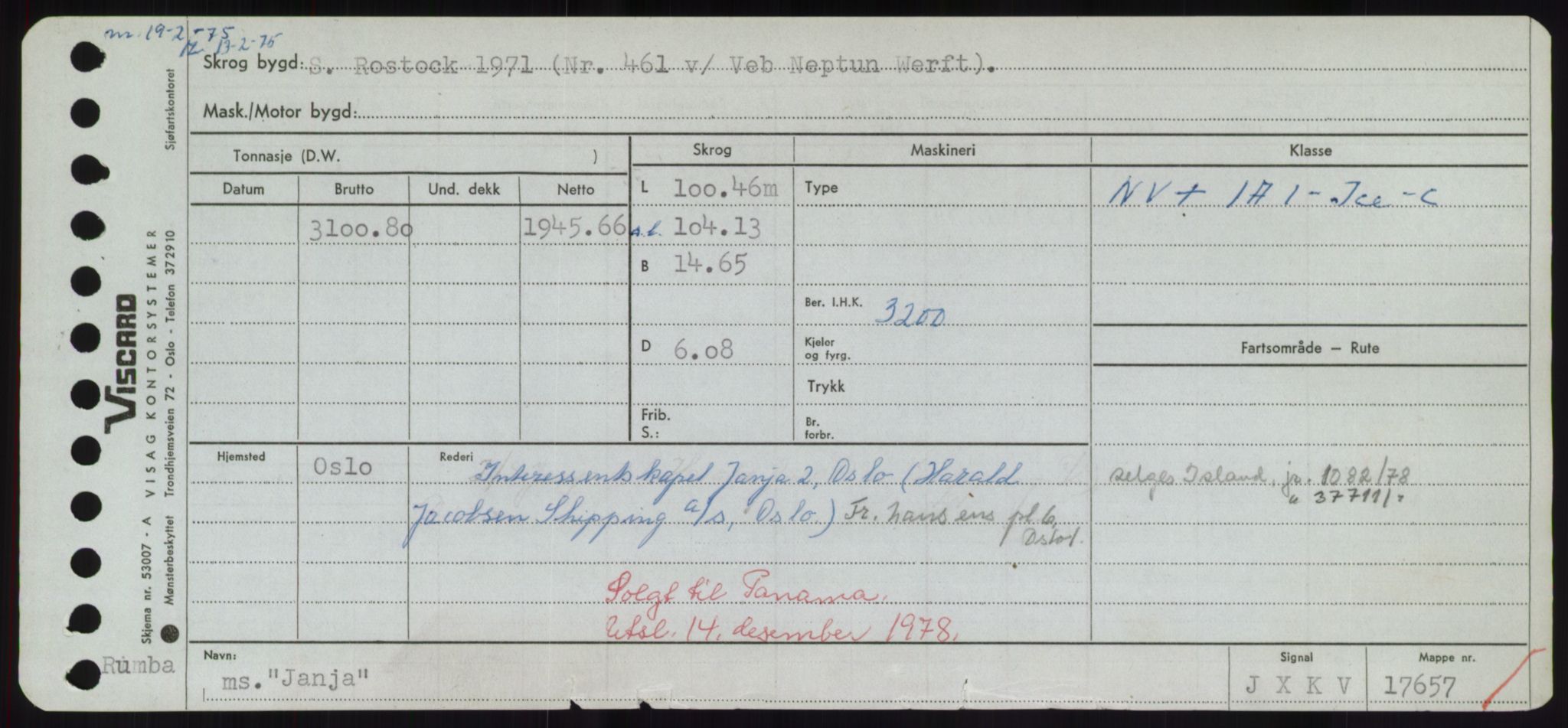 Sjøfartsdirektoratet med forløpere, Skipsmålingen, AV/RA-S-1627/H/Hd/L0019: Fartøy, J, p. 157