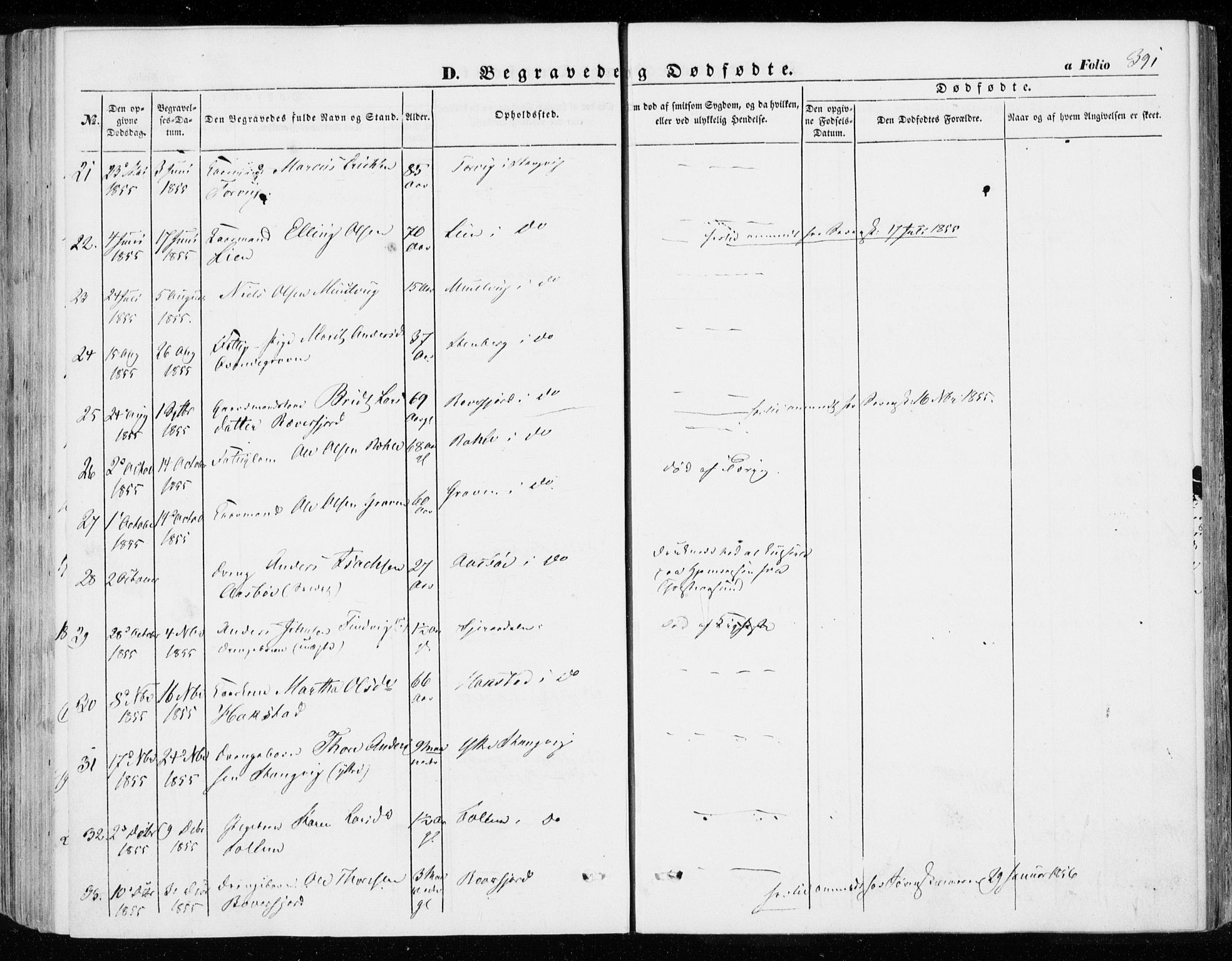 Ministerialprotokoller, klokkerbøker og fødselsregistre - Møre og Romsdal, AV/SAT-A-1454/592/L1026: Parish register (official) no. 592A04, 1849-1867, p. 391