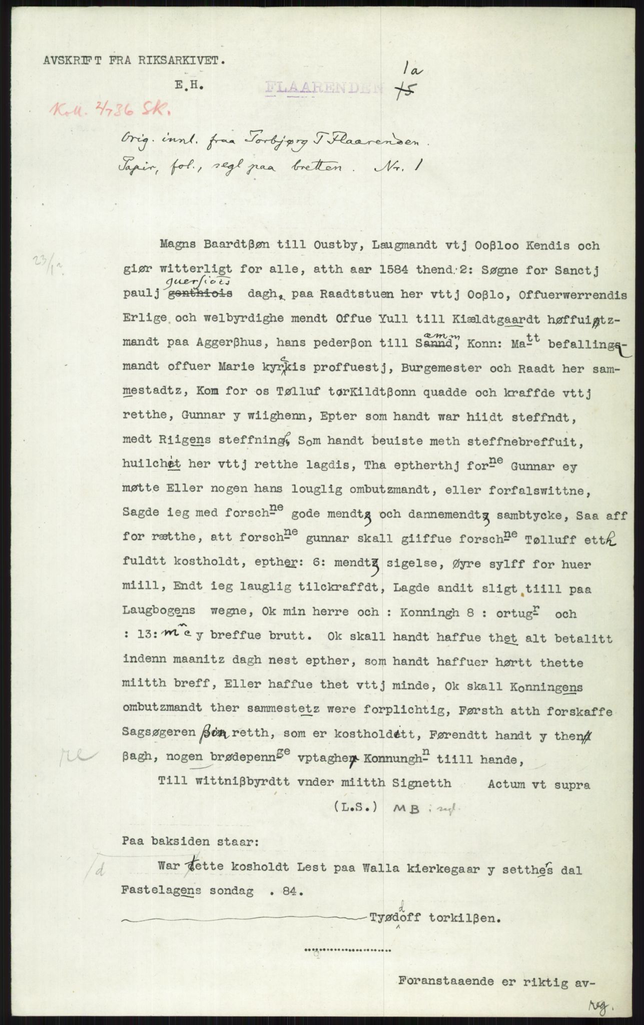 Samlinger til kildeutgivelse, Diplomavskriftsamlingen, AV/RA-EA-4053/H/Ha, p. 1998