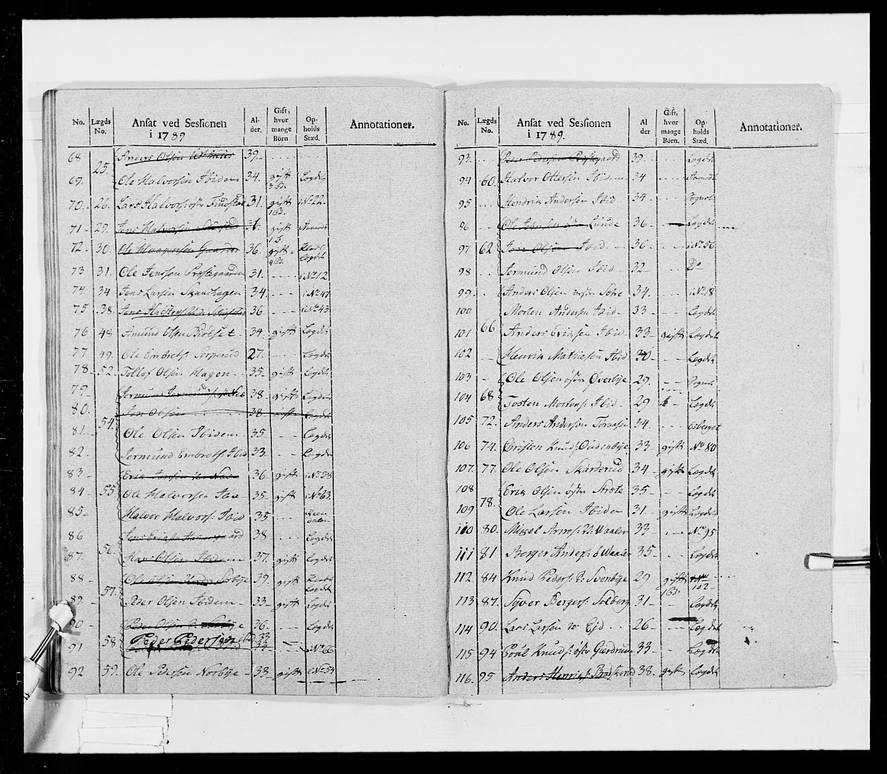 Generalitets- og kommissariatskollegiet, Det kongelige norske kommissariatskollegium, RA/EA-5420/E/Eh/L0025: Skiløperkompaniene, 1766-1803, p. 170