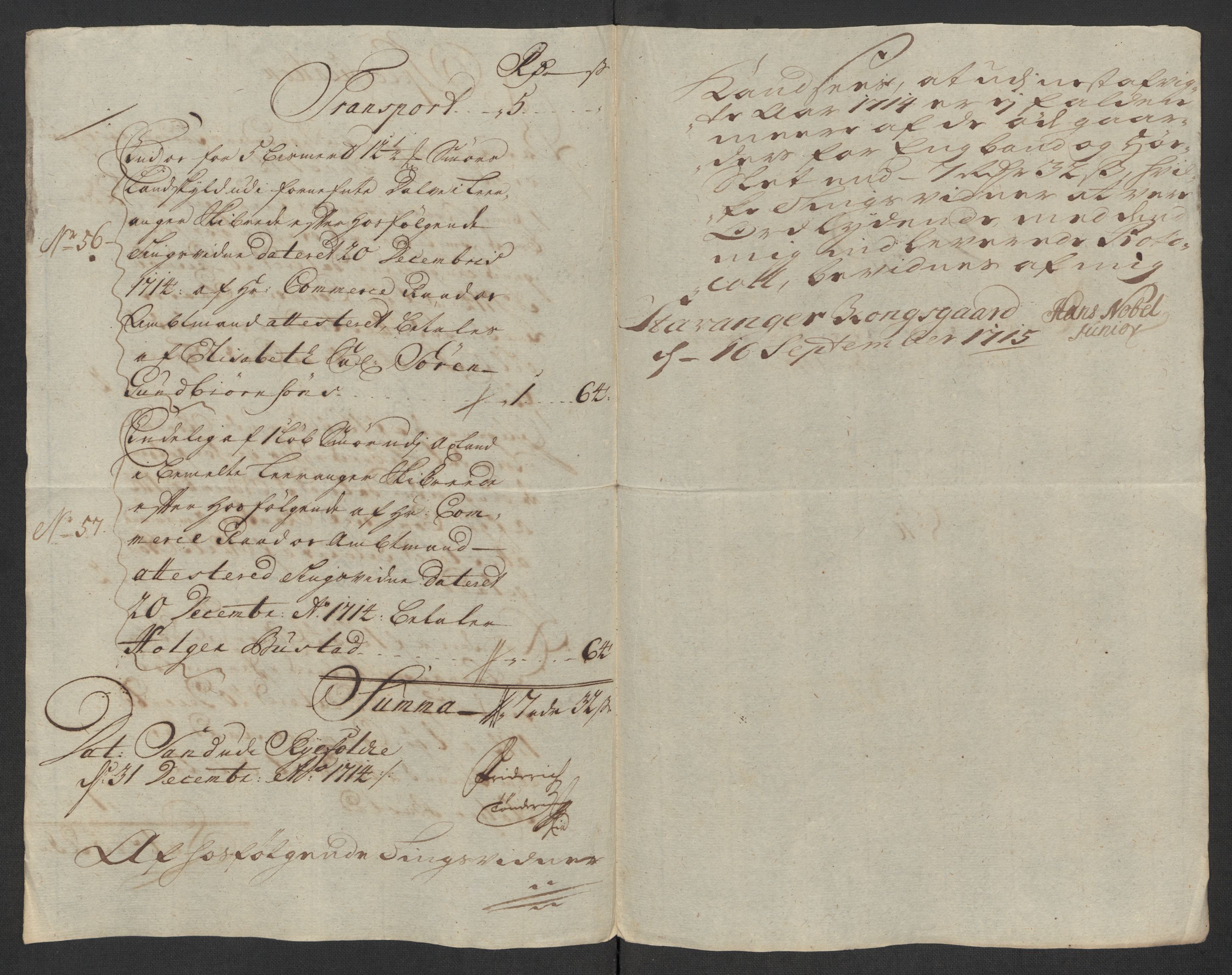 Rentekammeret inntil 1814, Reviderte regnskaper, Fogderegnskap, AV/RA-EA-4092/R47/L2867: Fogderegnskap Ryfylke, 1714, p. 147