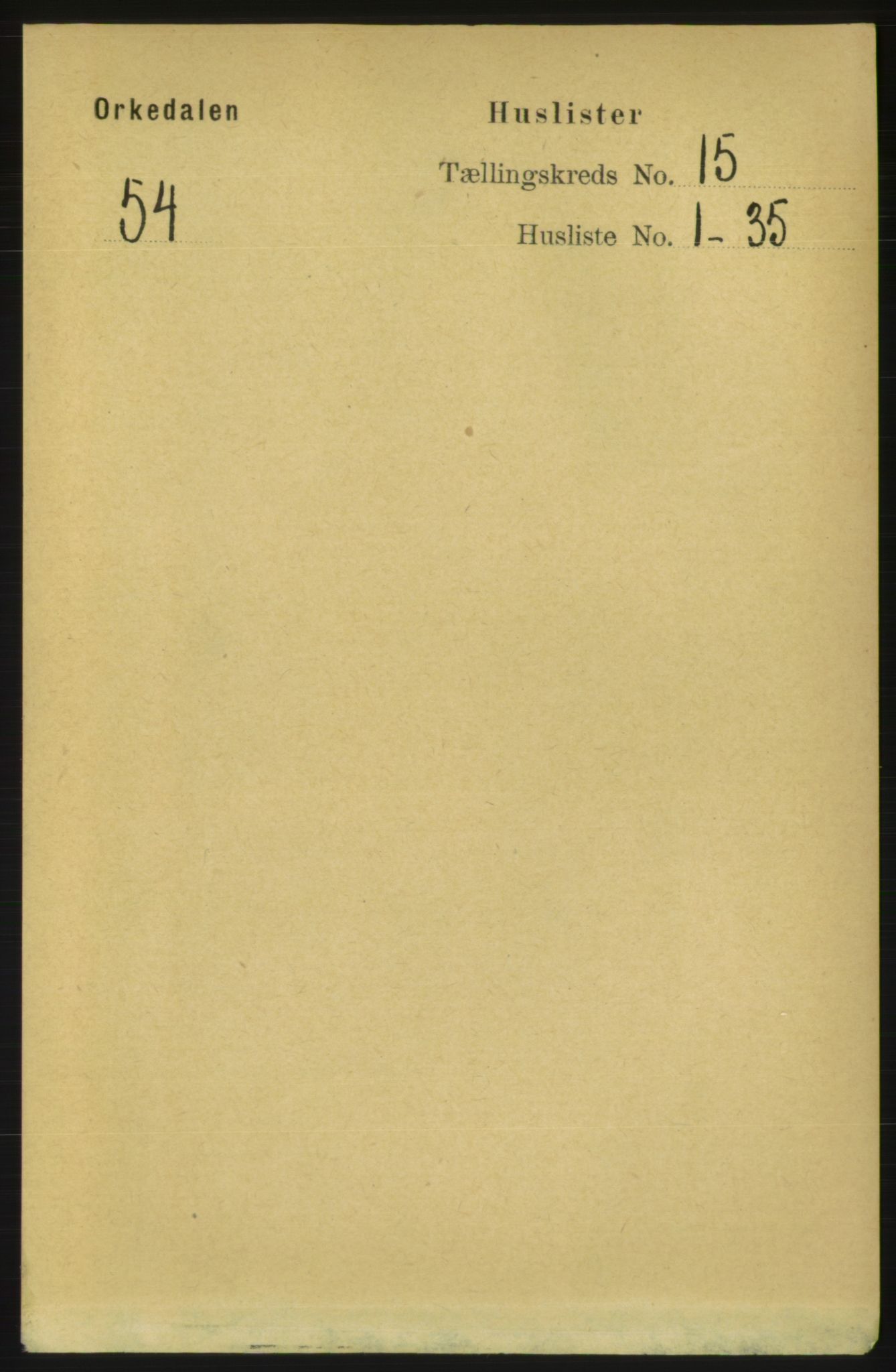 RA, 1891 census for 1638 Orkdal, 1891, p. 6839