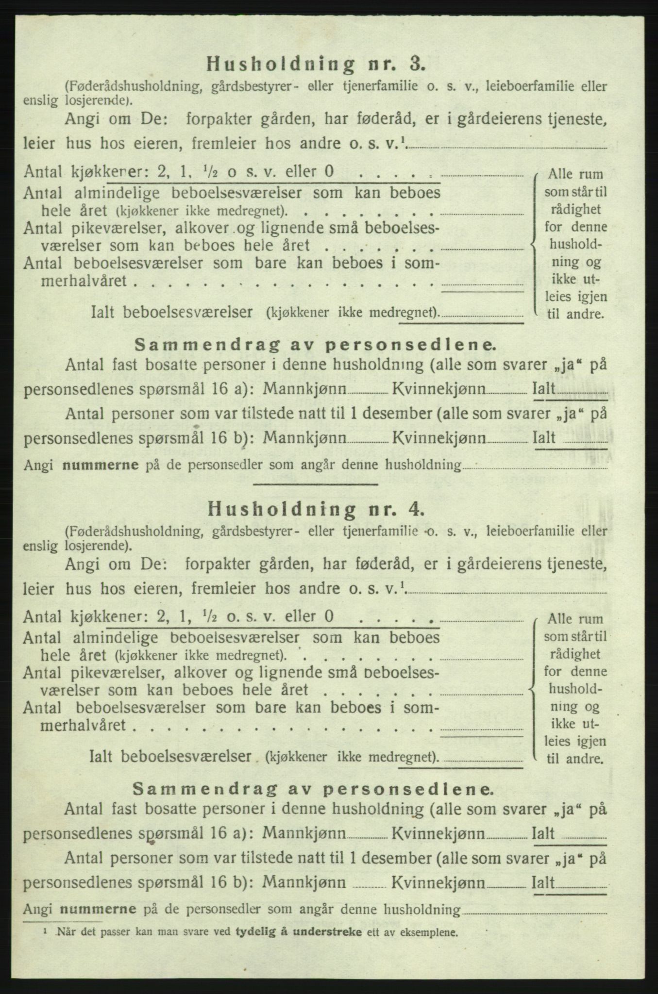 SAB, 1920 census for Skånevik, 1920, p. 913