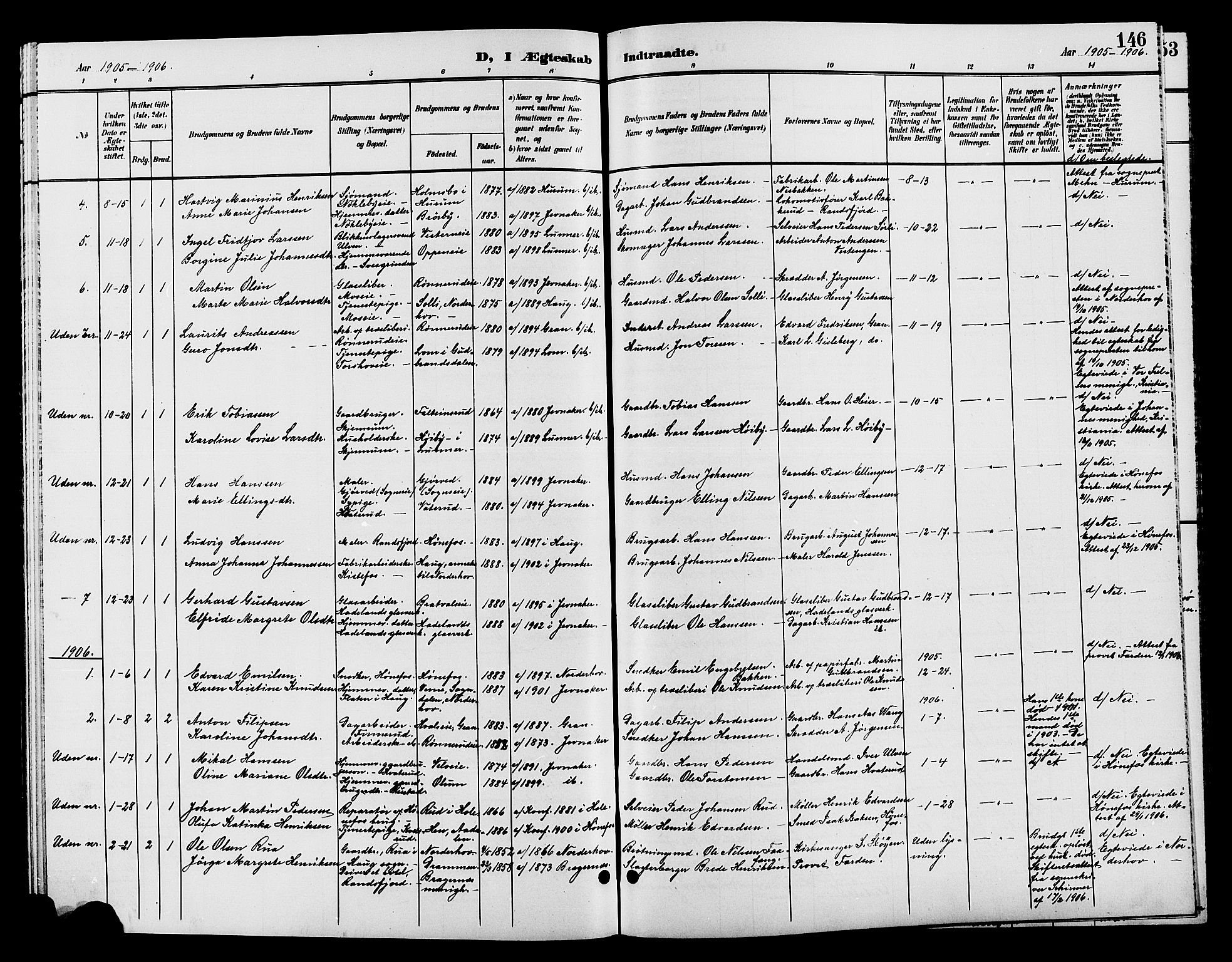Jevnaker prestekontor, SAH/PREST-116/H/Ha/Hab/L0002: Parish register (copy) no. 2, 1896-1906, p. 146