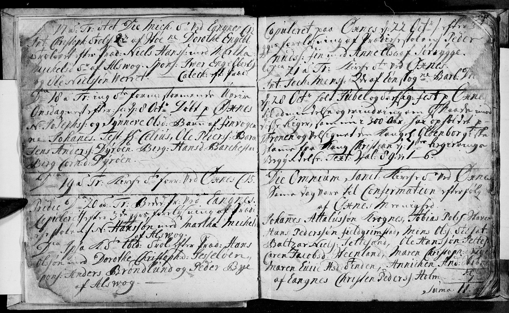 Ministerialprotokoller, klokkerbøker og fødselsregistre - Nordland, AV/SAT-A-1459/893/L1329: Parish register (official) no. 893A02, 1749-1791, p. 5