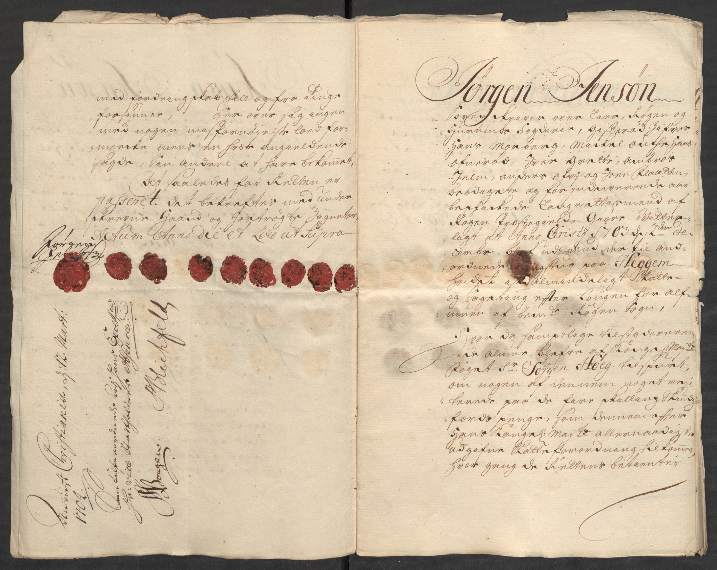 Rentekammeret inntil 1814, Reviderte regnskaper, Fogderegnskap, AV/RA-EA-4092/R30/L1699: Fogderegnskap Hurum, Røyken, Eiker og Lier, 1703, p. 235