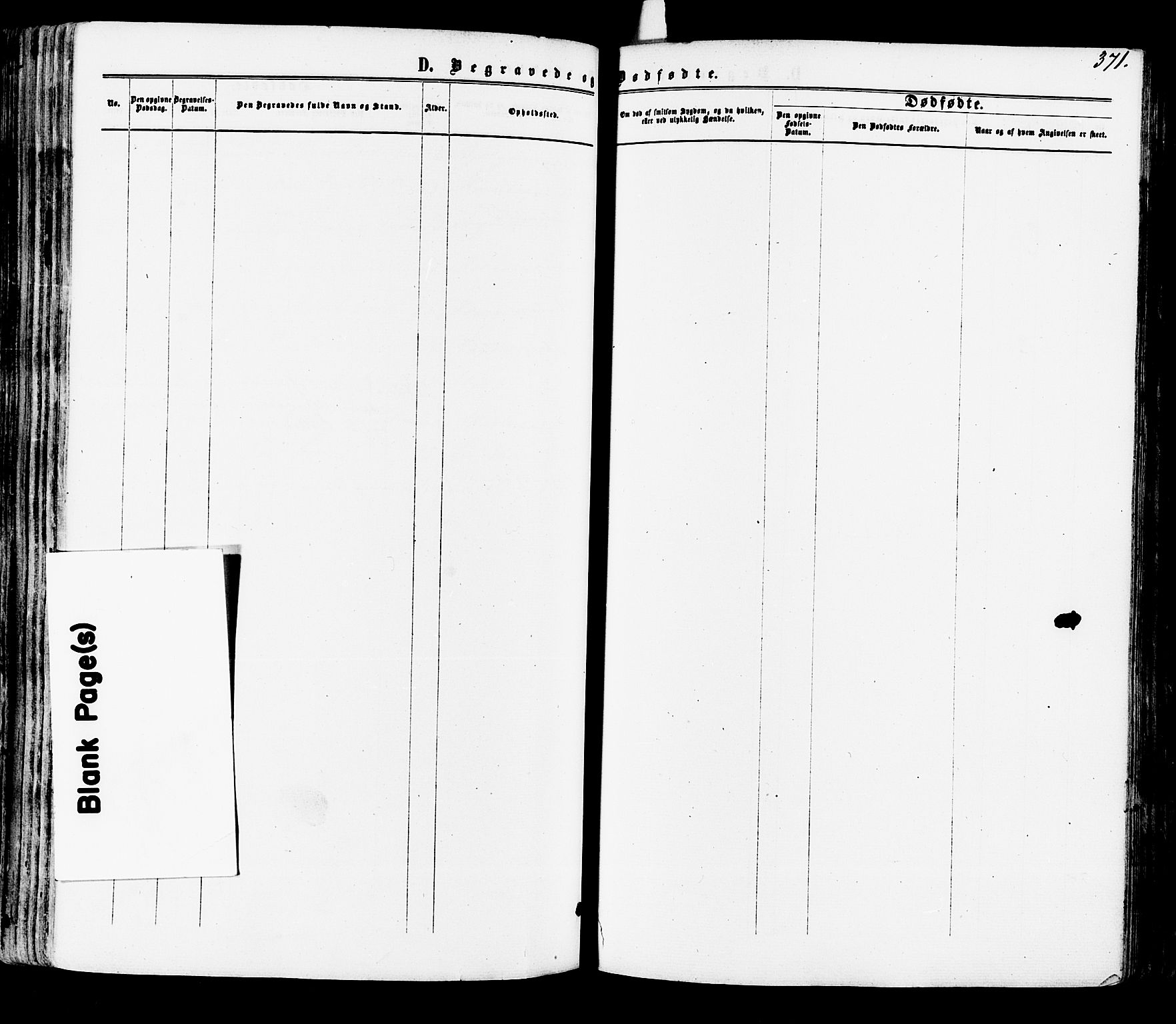 Modum kirkebøker, AV/SAKO-A-234/F/Fa/L0010: Parish register (official) no. 10, 1865-1876, p. 371