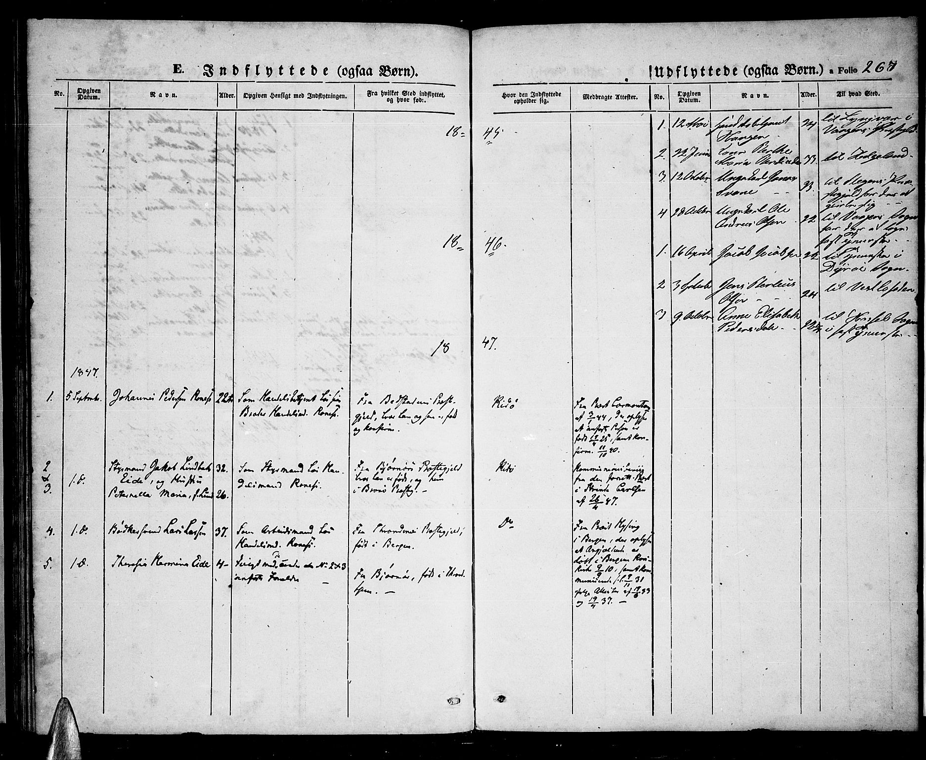 Ministerialprotokoller, klokkerbøker og fødselsregistre - Nordland, AV/SAT-A-1459/872/L1045: Parish register (copy) no. 872C01, 1840-1851, p. 267