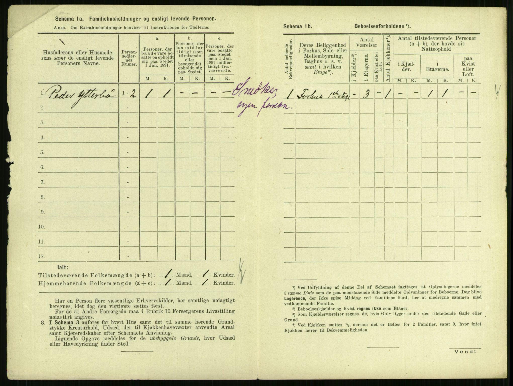 RA, 1891 census for 0805 Porsgrunn, 1891, p. 28