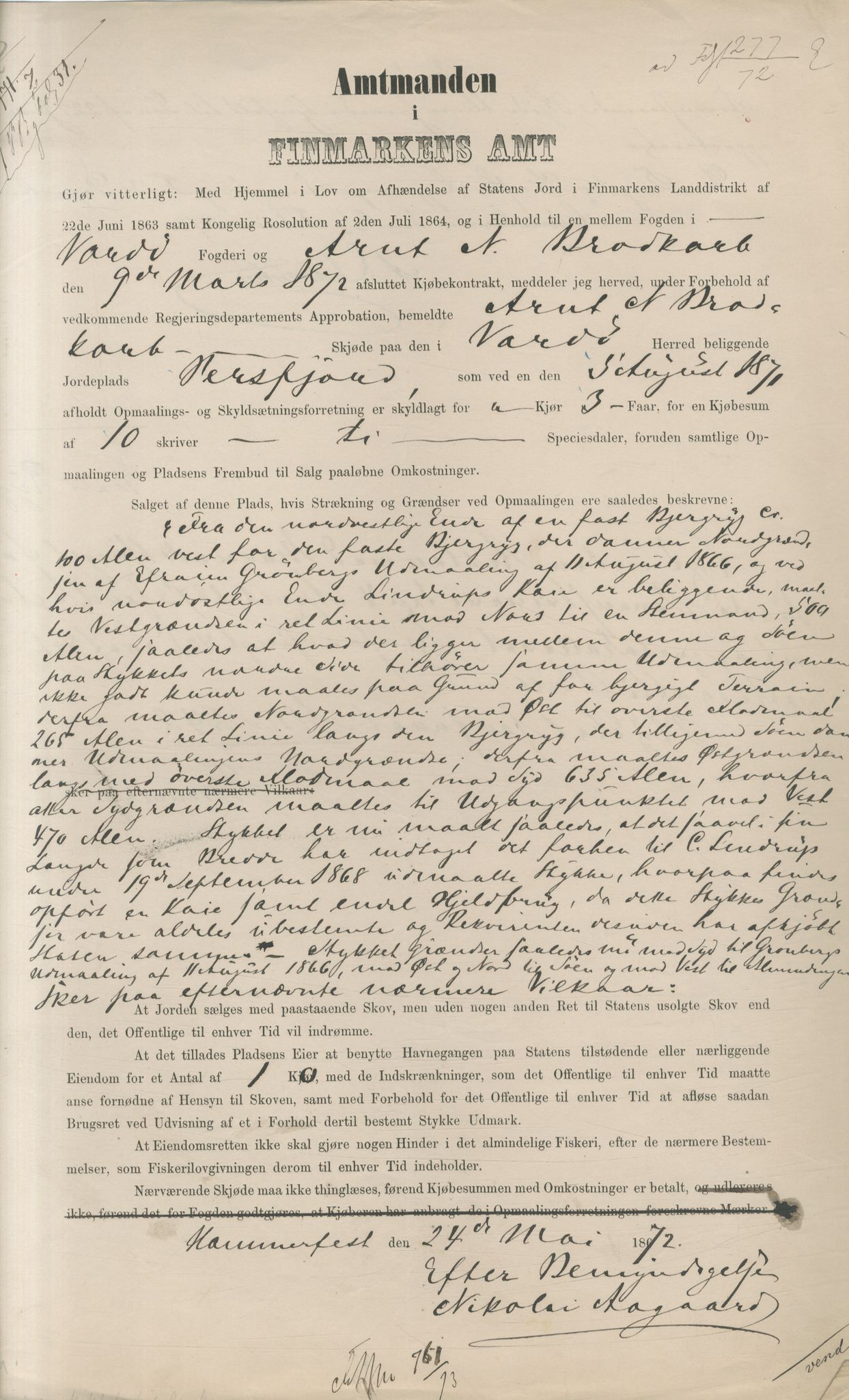 Brodtkorb handel A/S, VAMU/A-0001/Q/Qb/L0003: Faste eiendommer i Vardø Herred, 1862-1939, p. 92