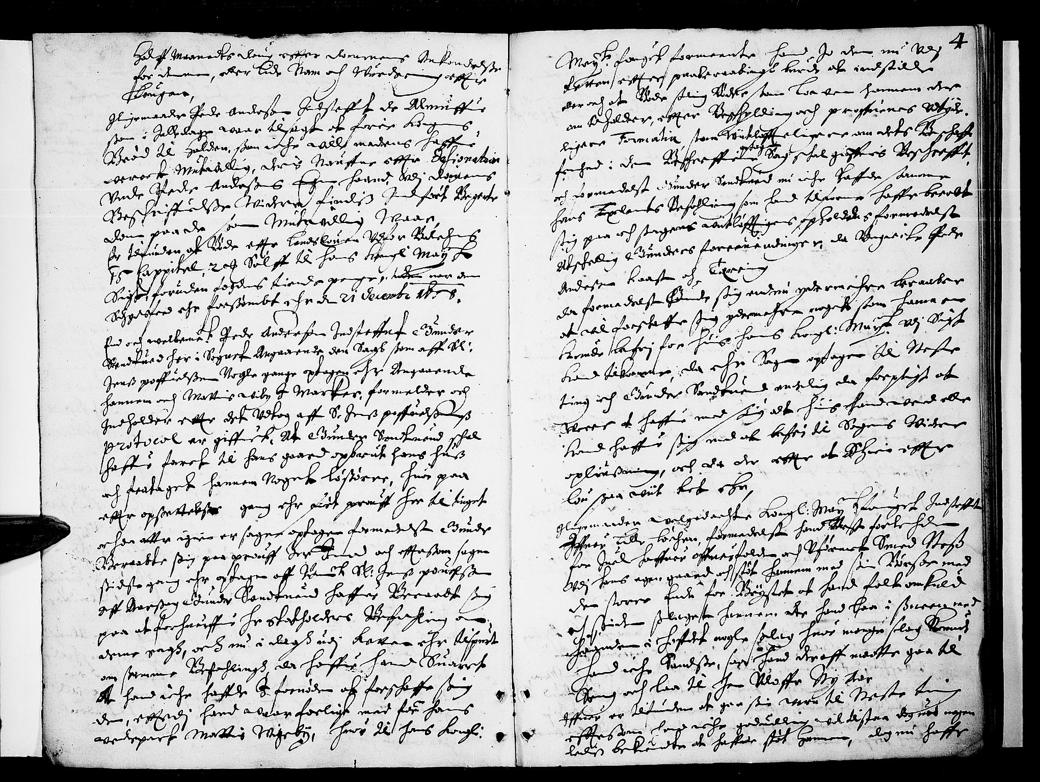 Heggen og Frøland sorenskriveri I, AV/SAO-A-11556/F/Fb/L0003: Tingbok, 1659-1661, p. 3b-4a