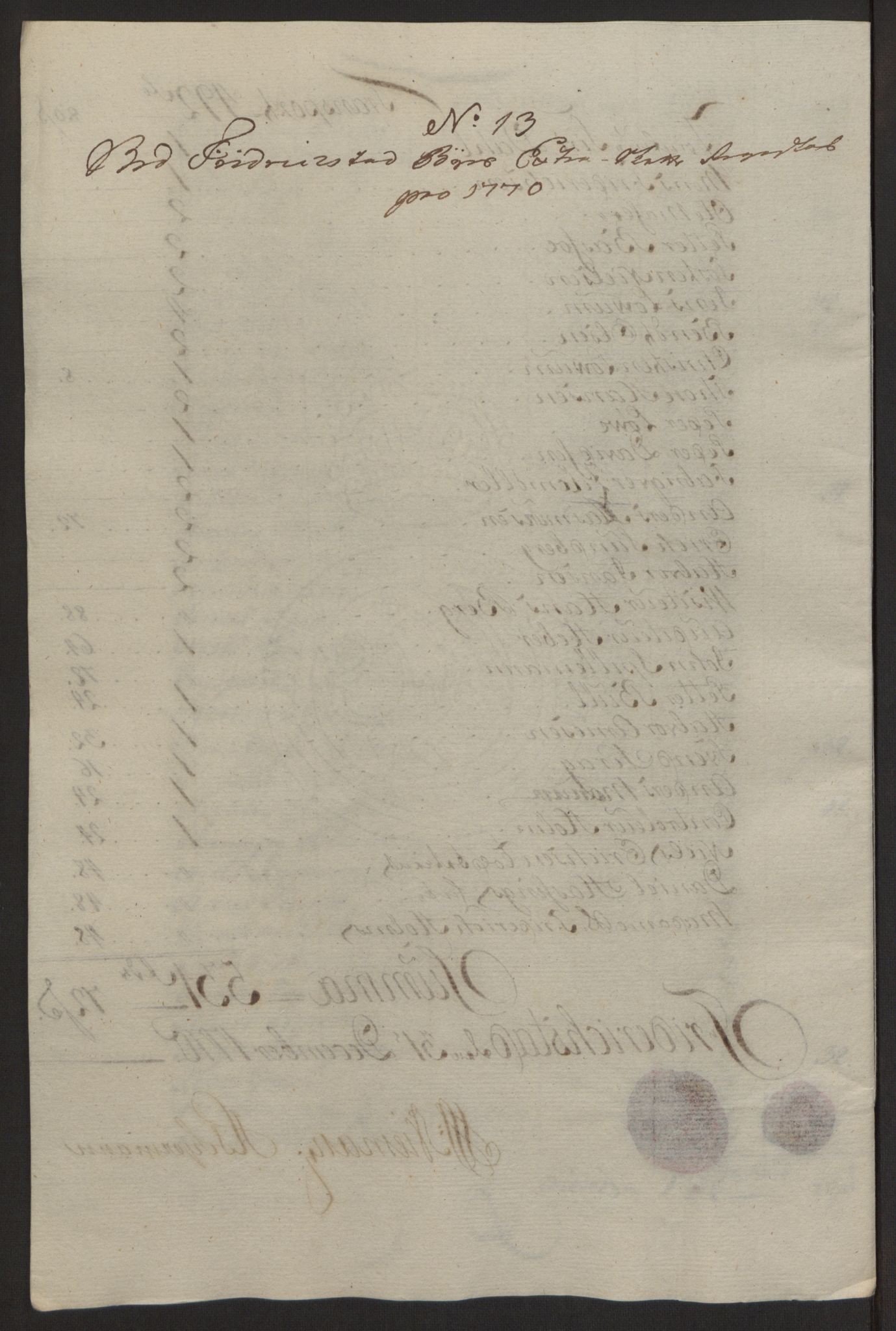 Rentekammeret inntil 1814, Reviderte regnskaper, Byregnskaper, RA/EA-4066/R/Rb/L0029/0001: [B3] Kontribusjonsregnskap / Ekstraskatt, 1762-1772, p. 371