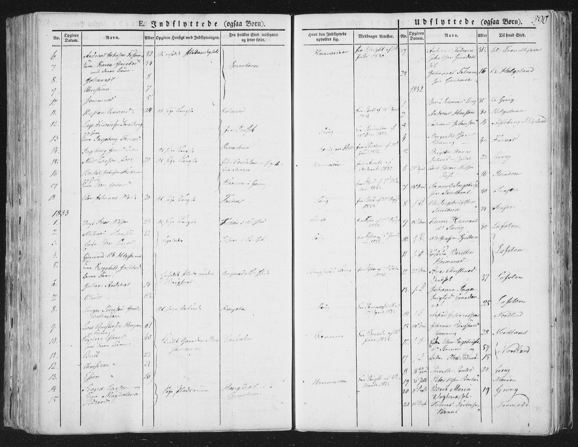 Ministerialprotokoller, klokkerbøker og fødselsregistre - Nord-Trøndelag, AV/SAT-A-1458/764/L0552: Parish register (official) no. 764A07b, 1824-1865, p. 590