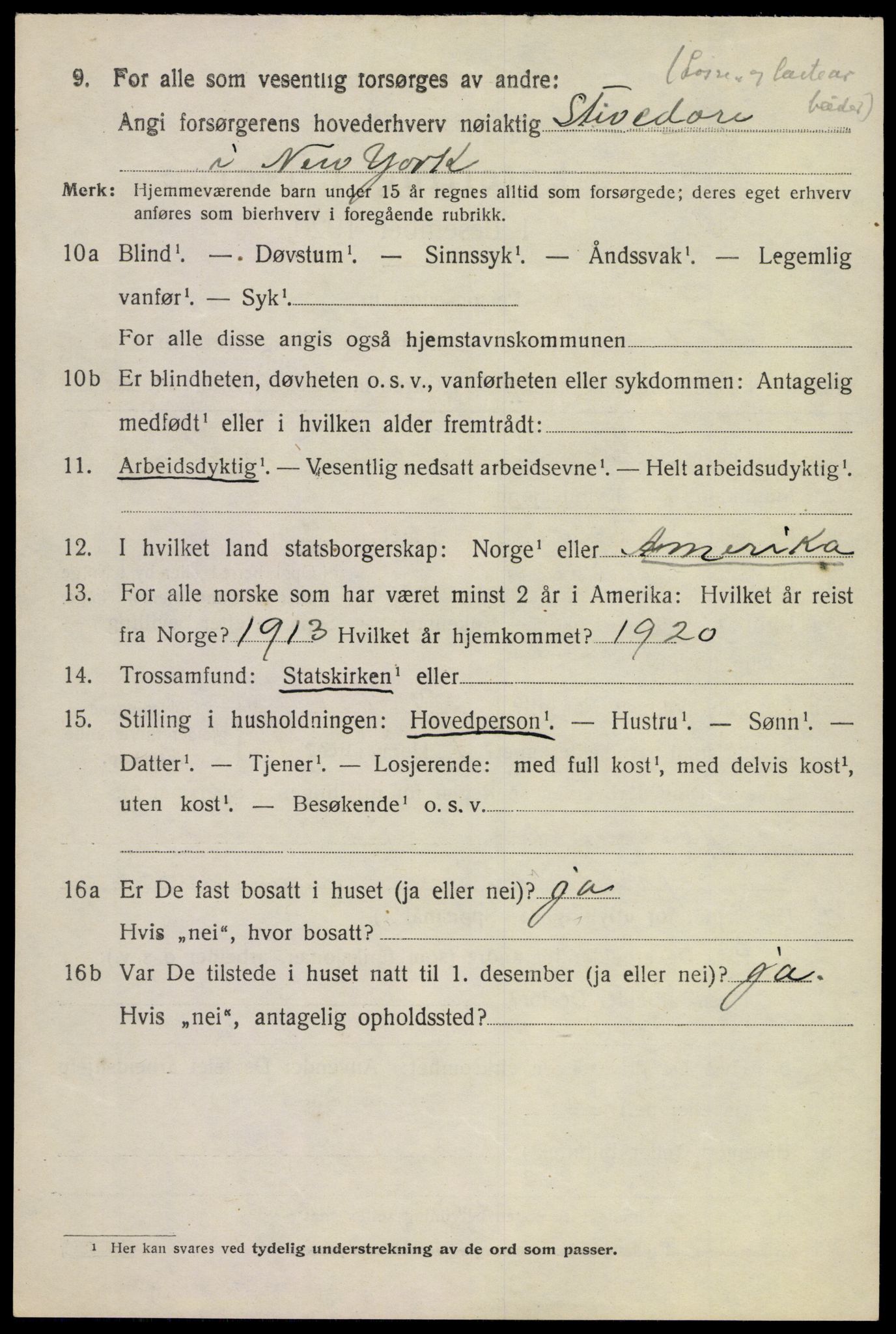 SAKO, 1920 census for Nøtterøy, 1920, p. 8446
