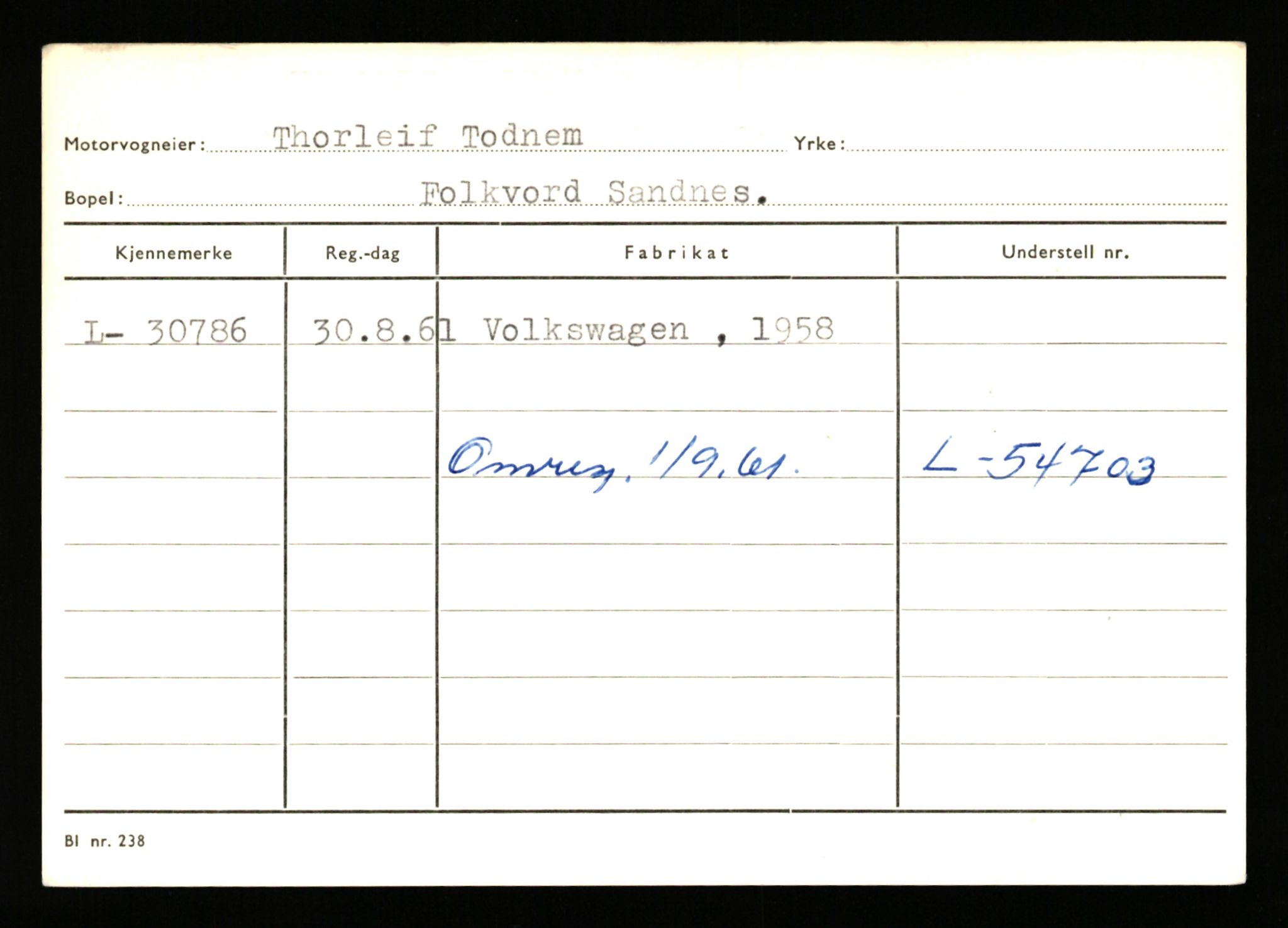 Stavanger trafikkstasjon, AV/SAST-A-101942/0/G/L0005: Registreringsnummer: 23000 - 34245, 1930-1971, p. 2397