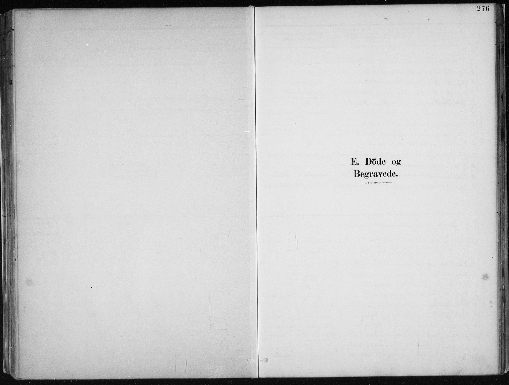 Hamre sokneprestembete, SAB/A-75501/H/Ha/Haa/Haab/L0001: Parish register (official) no. B  1, 1882-1905, p. 276