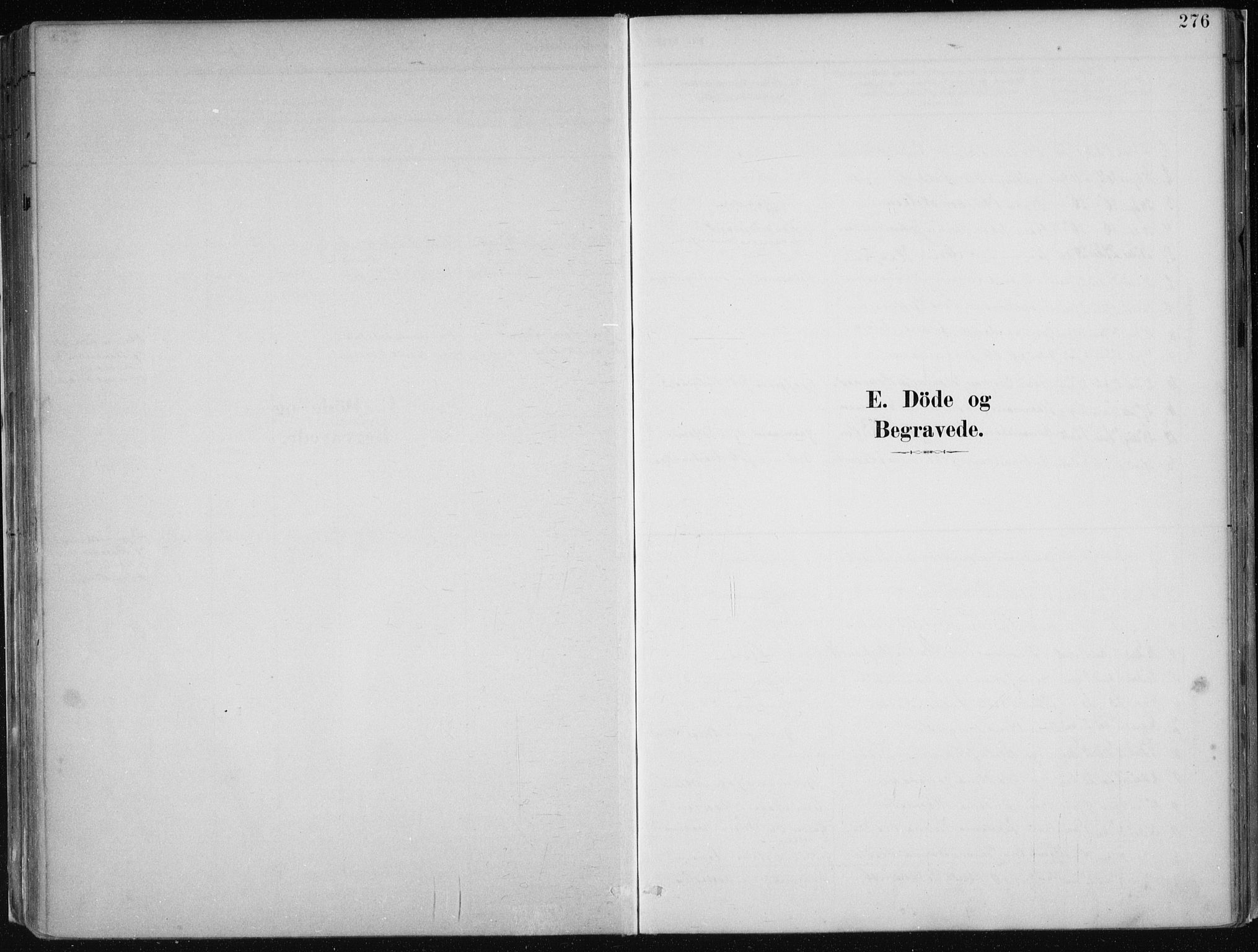 Hamre sokneprestembete, AV/SAB-A-75501/H/Ha/Haa/Haab/L0001: Parish register (official) no. B  1, 1882-1905, p. 276