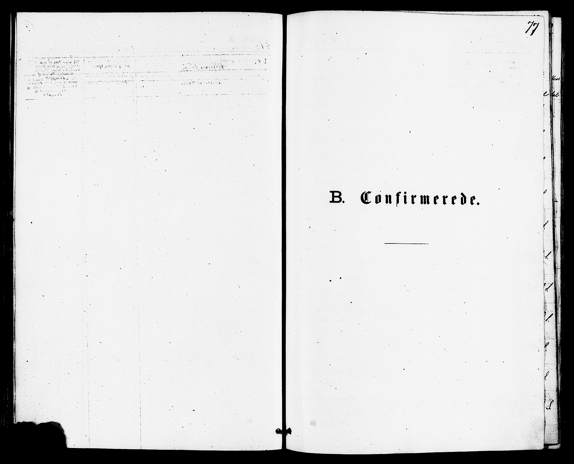 Høgsfjord sokneprestkontor, SAST/A-101624/H/Ha/Haa/L0004: Parish register (official) no. A 4, 1876-1884, p. 77