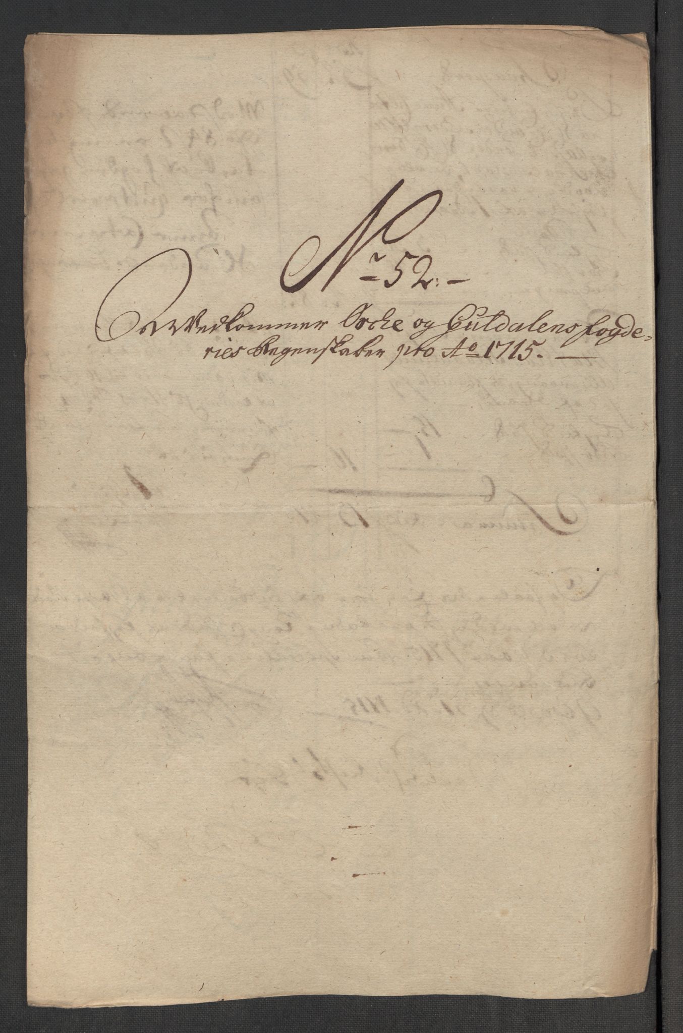 Rentekammeret inntil 1814, Reviderte regnskaper, Fogderegnskap, AV/RA-EA-4092/R60/L3966: Fogderegnskap Orkdal og Gauldal, 1715, p. 419