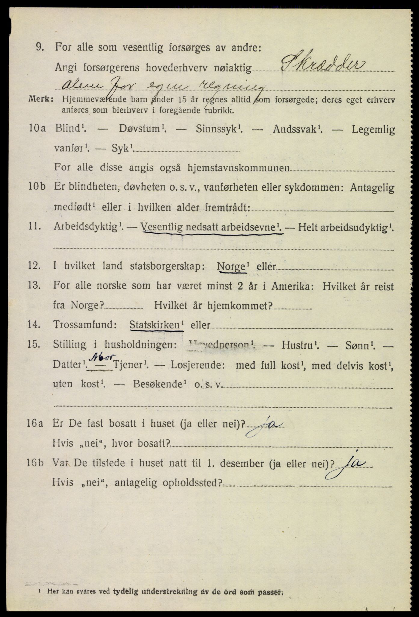 SAH, 1920 census for Sør-Odal, 1920, p. 6062