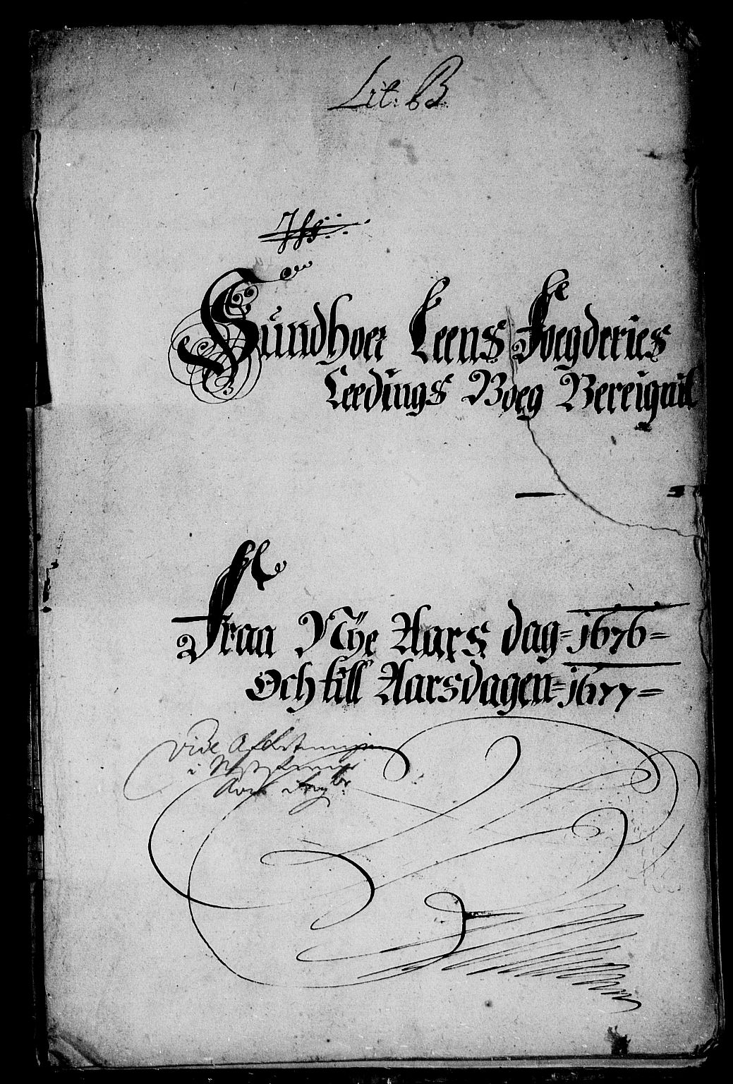 Rentekammeret inntil 1814, Reviderte regnskaper, Stiftamtstueregnskaper, Bergen stiftamt, AV/RA-EA-6043/R/Rc/L0046: Bergen stiftamt, 1676