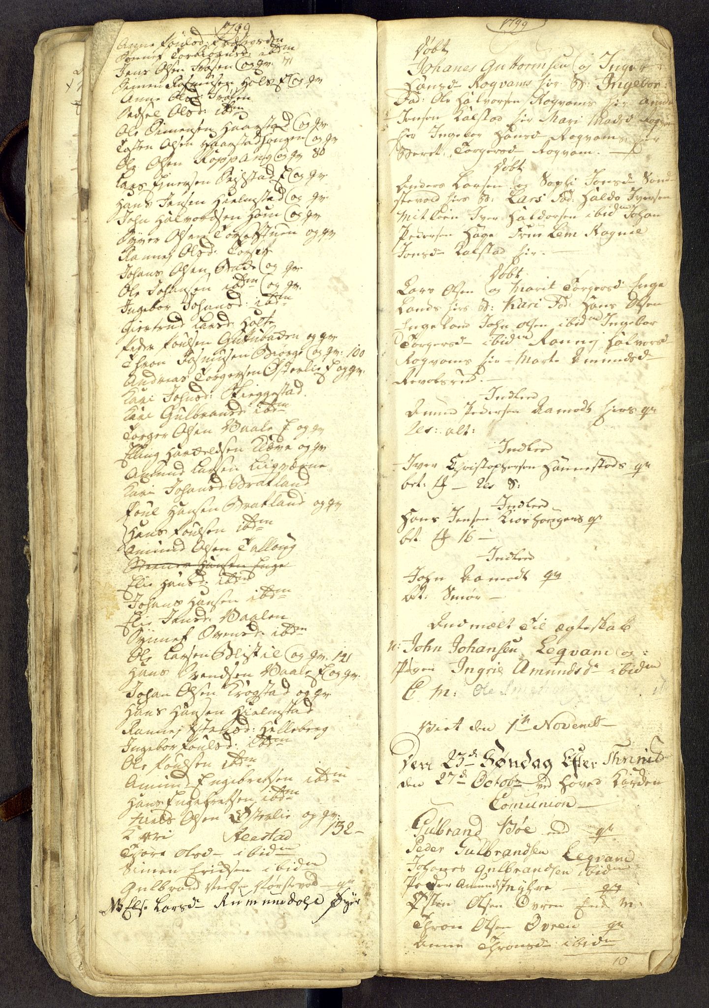 Gausdal prestekontor, AV/SAH-PREST-090/H/Ha: Parish register draft no. -, 1794-1811