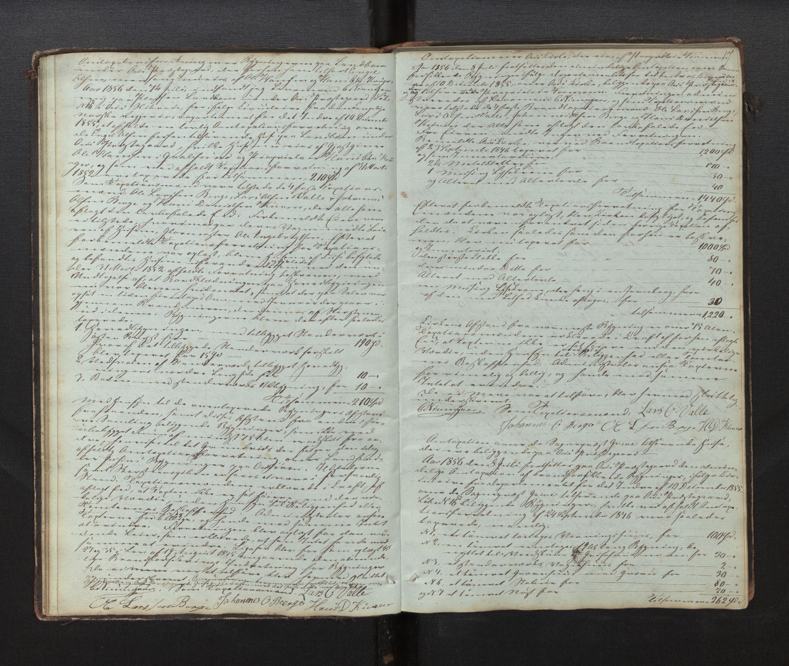 Lensmannen i Os, AV/SAB-A-34101/0012/L0001: Branntakstprotokoll, 1846-1873, p. 16b-17a