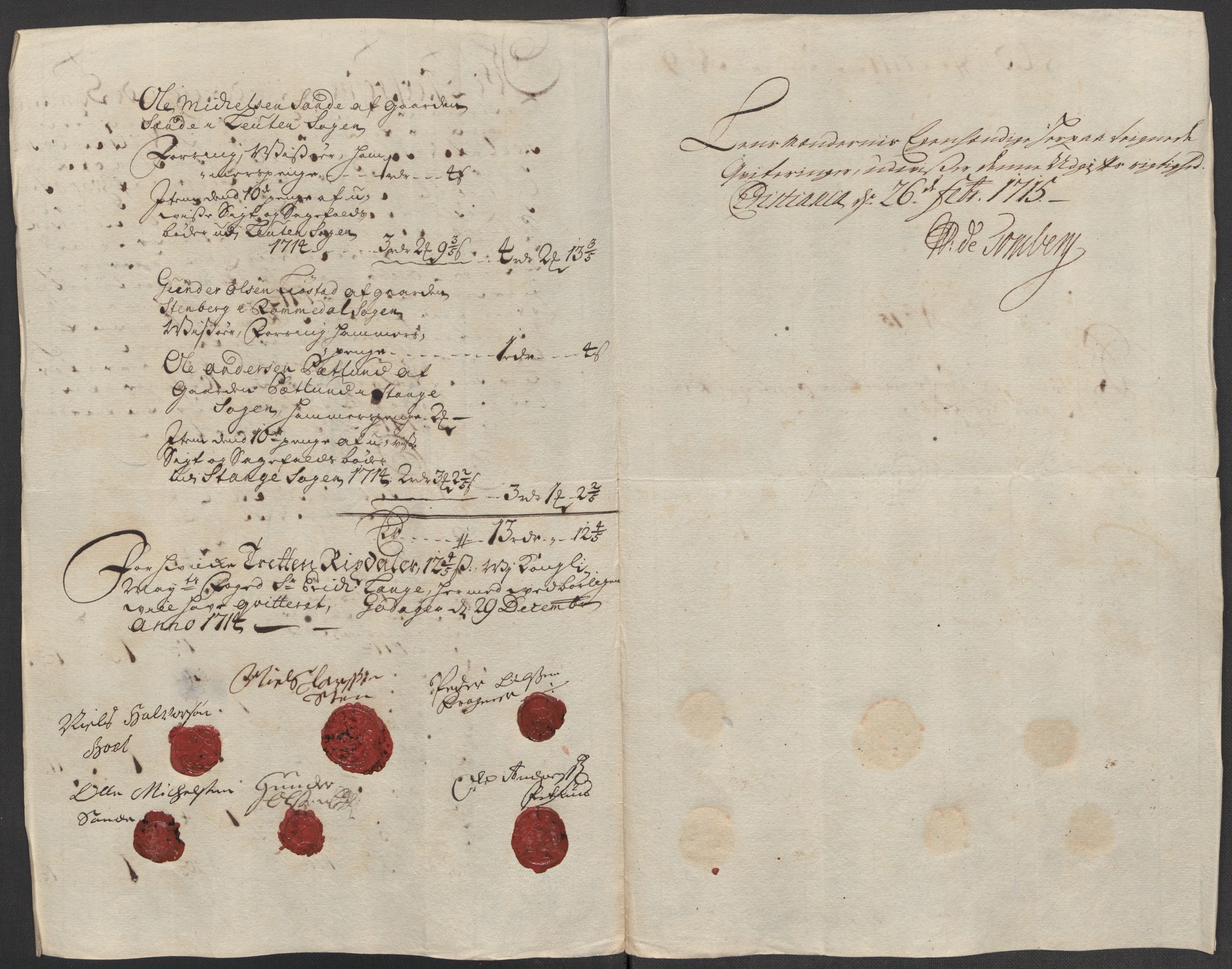 Rentekammeret inntil 1814, Reviderte regnskaper, Fogderegnskap, RA/EA-4092/R16/L1051: Fogderegnskap Hedmark, 1714, p. 313