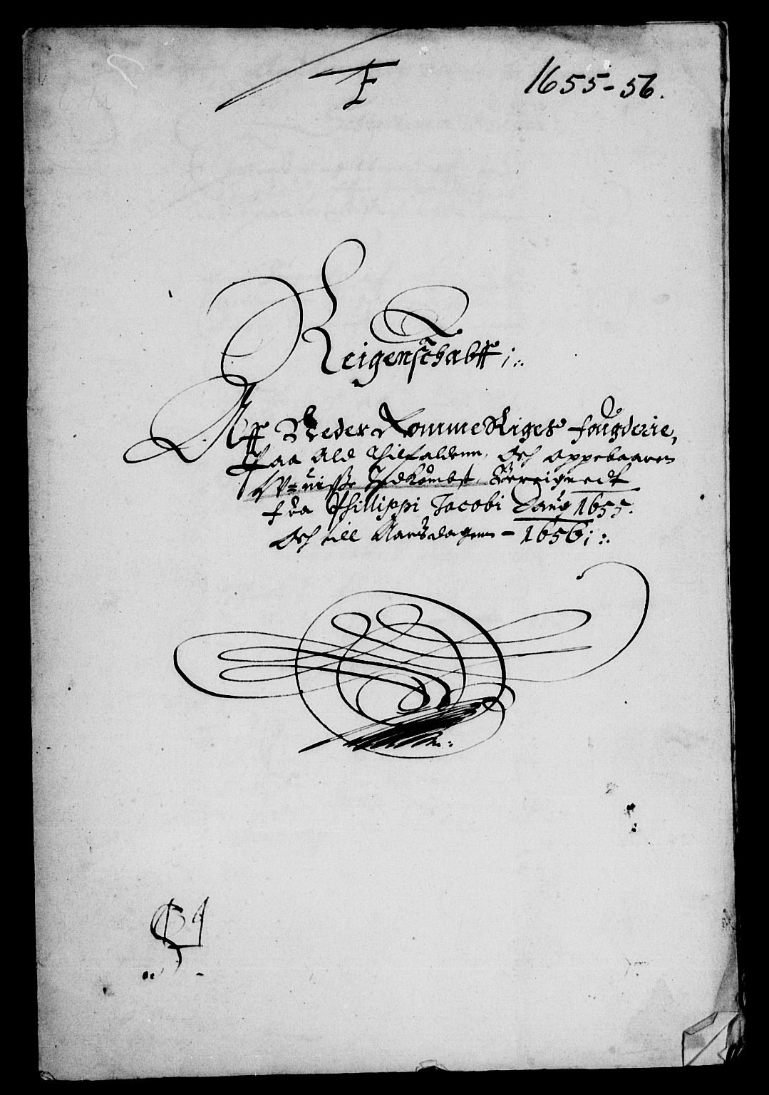 Rentekammeret inntil 1814, Reviderte regnskaper, Lensregnskaper, RA/EA-5023/R/Rb/Rba/L0227: Akershus len, 1655-1656