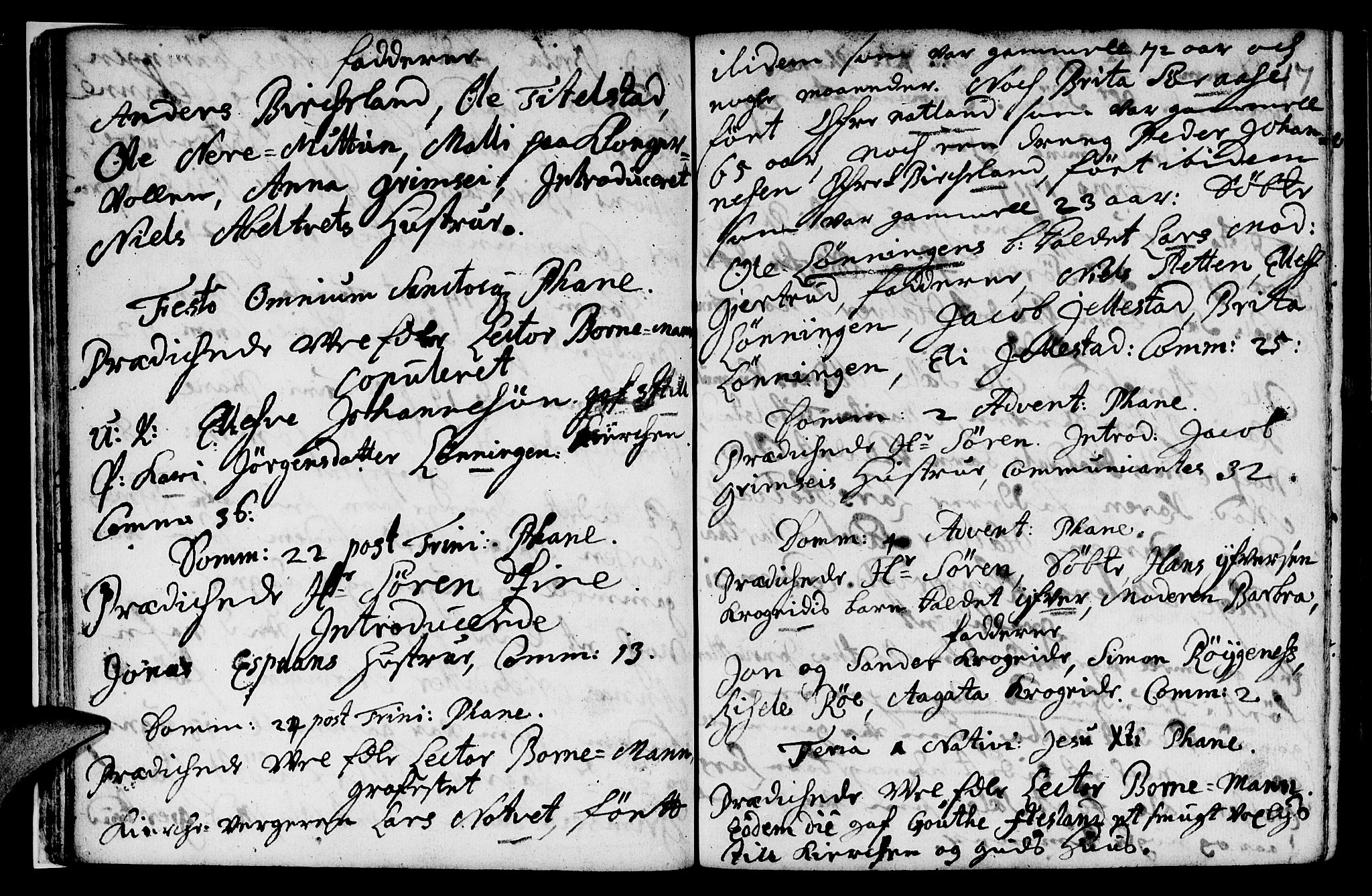 Fana Sokneprestembete, AV/SAB-A-75101/H/Haa/Haaa/L0001: Parish register (official) no. A 1, 1712-1719, p. 17