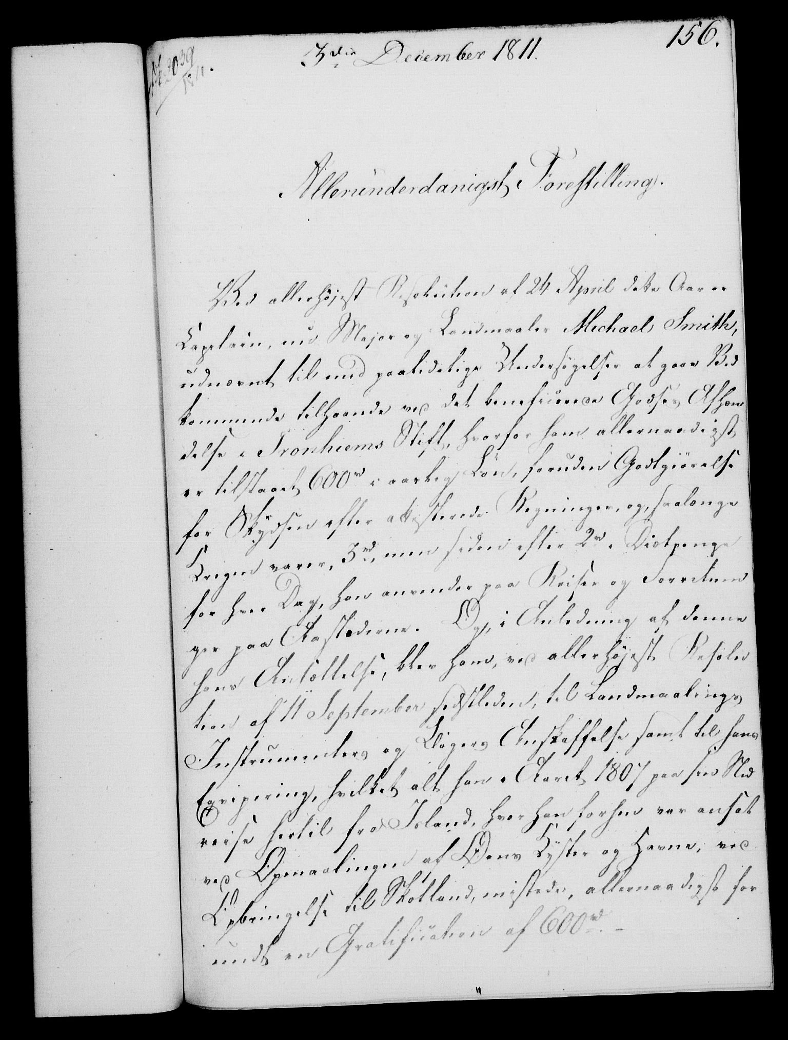 Rentekammeret, Kammerkanselliet, RA/EA-3111/G/Gf/Gfa/L0093: Norsk relasjons- og resolusjonsprotokoll (merket RK 52.93), 1811, p. 625