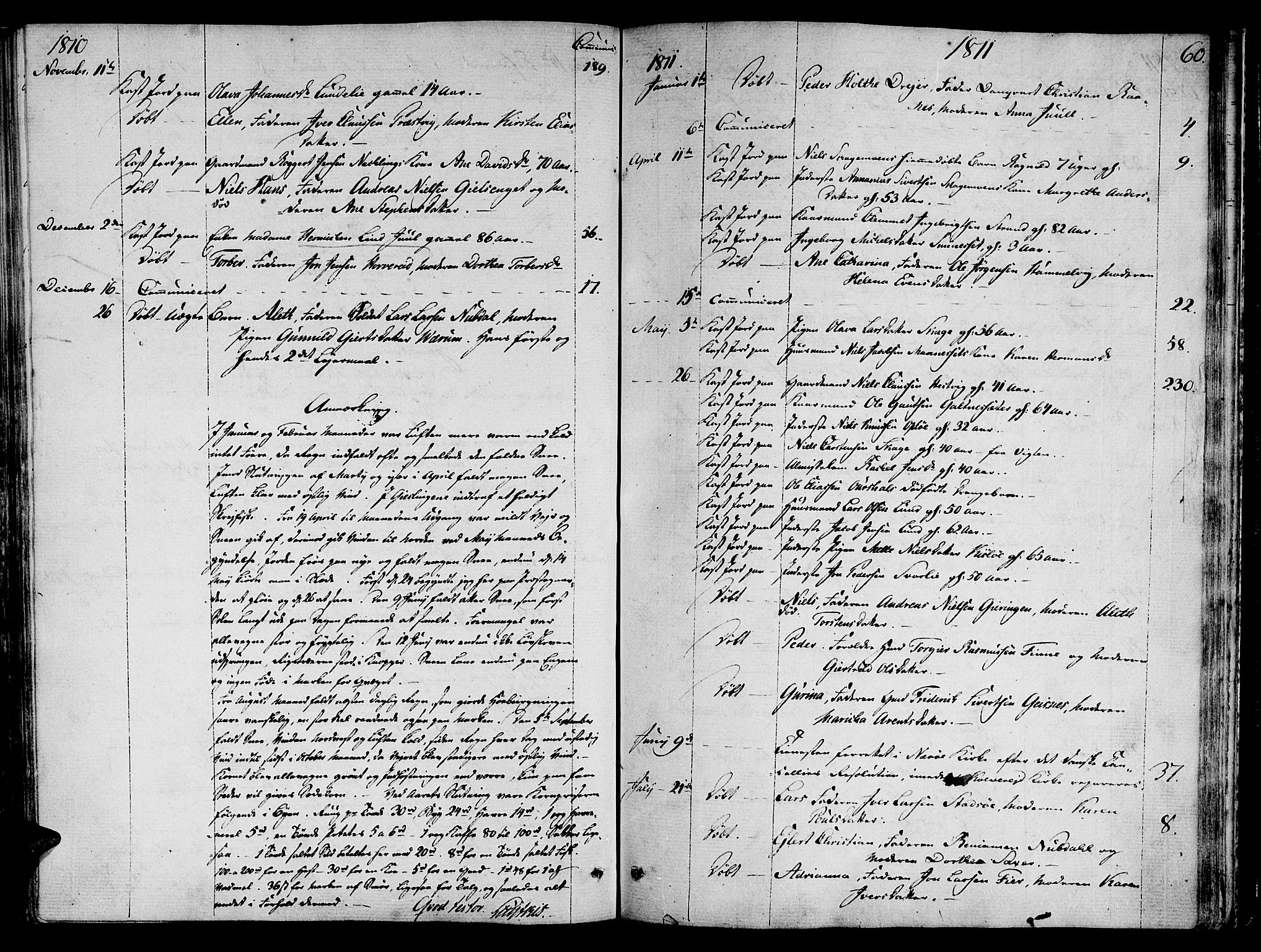 Ministerialprotokoller, klokkerbøker og fødselsregistre - Nord-Trøndelag, SAT/A-1458/780/L0633: Parish register (official) no. 780A02 /1, 1787-1814, p. 60