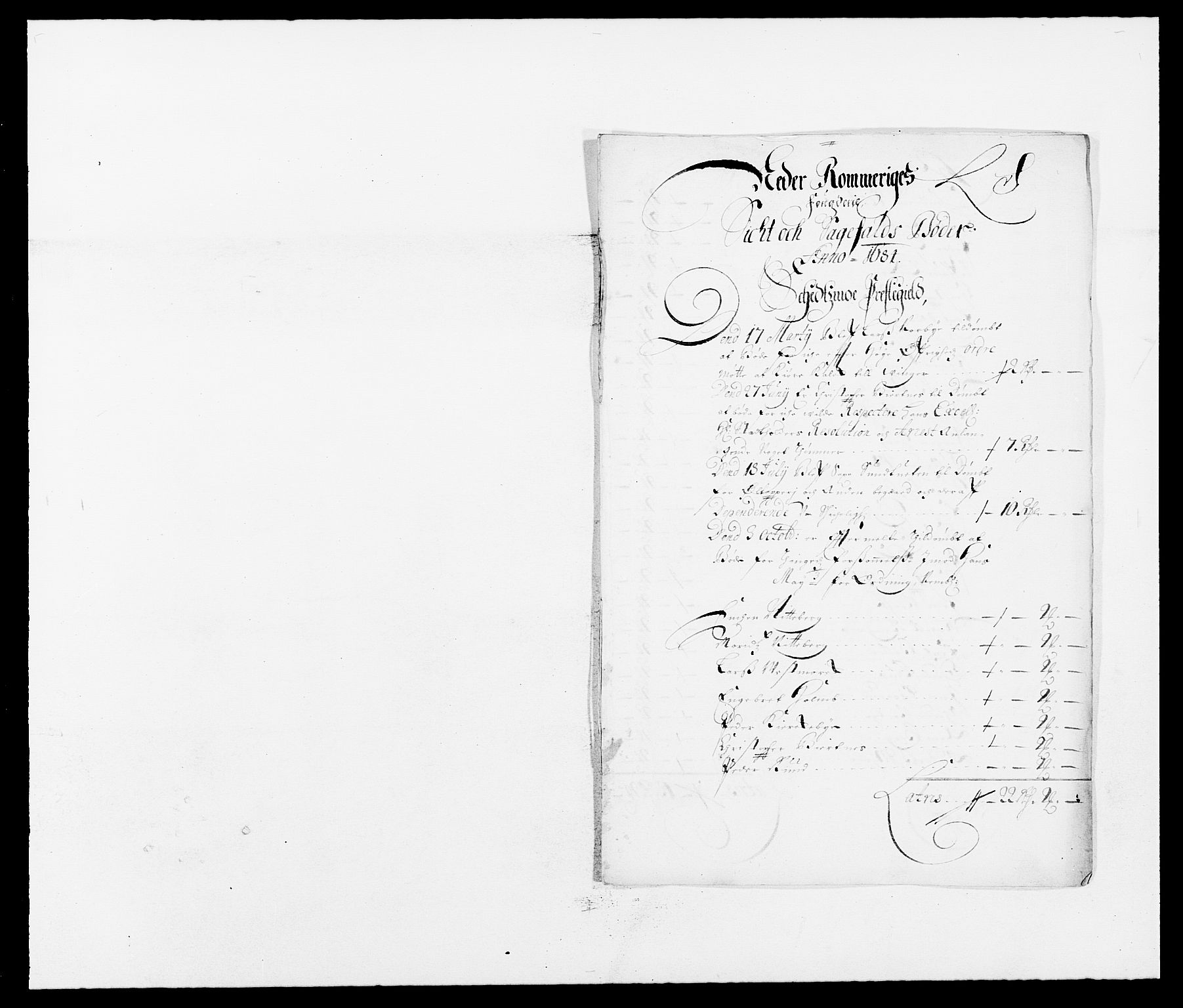 Rentekammeret inntil 1814, Reviderte regnskaper, Fogderegnskap, RA/EA-4092/R11/L0571: Fogderegnskap Nedre Romerike, 1683-1685, p. 203