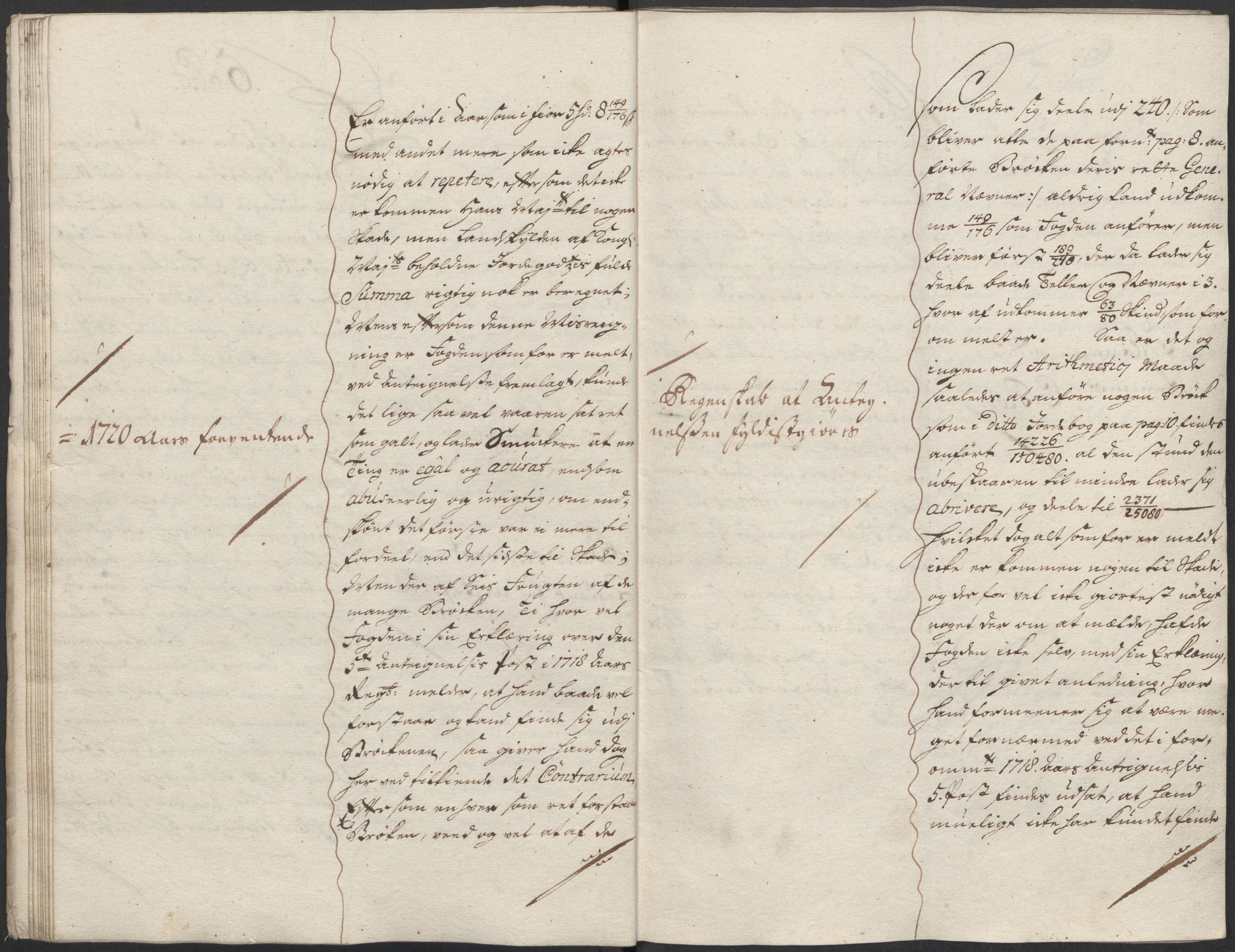 Rentekammeret inntil 1814, Reviderte regnskaper, Fogderegnskap, AV/RA-EA-4092/R40/L2453: Fogderegnskap Råbyggelag, 1718-1719, p. 453