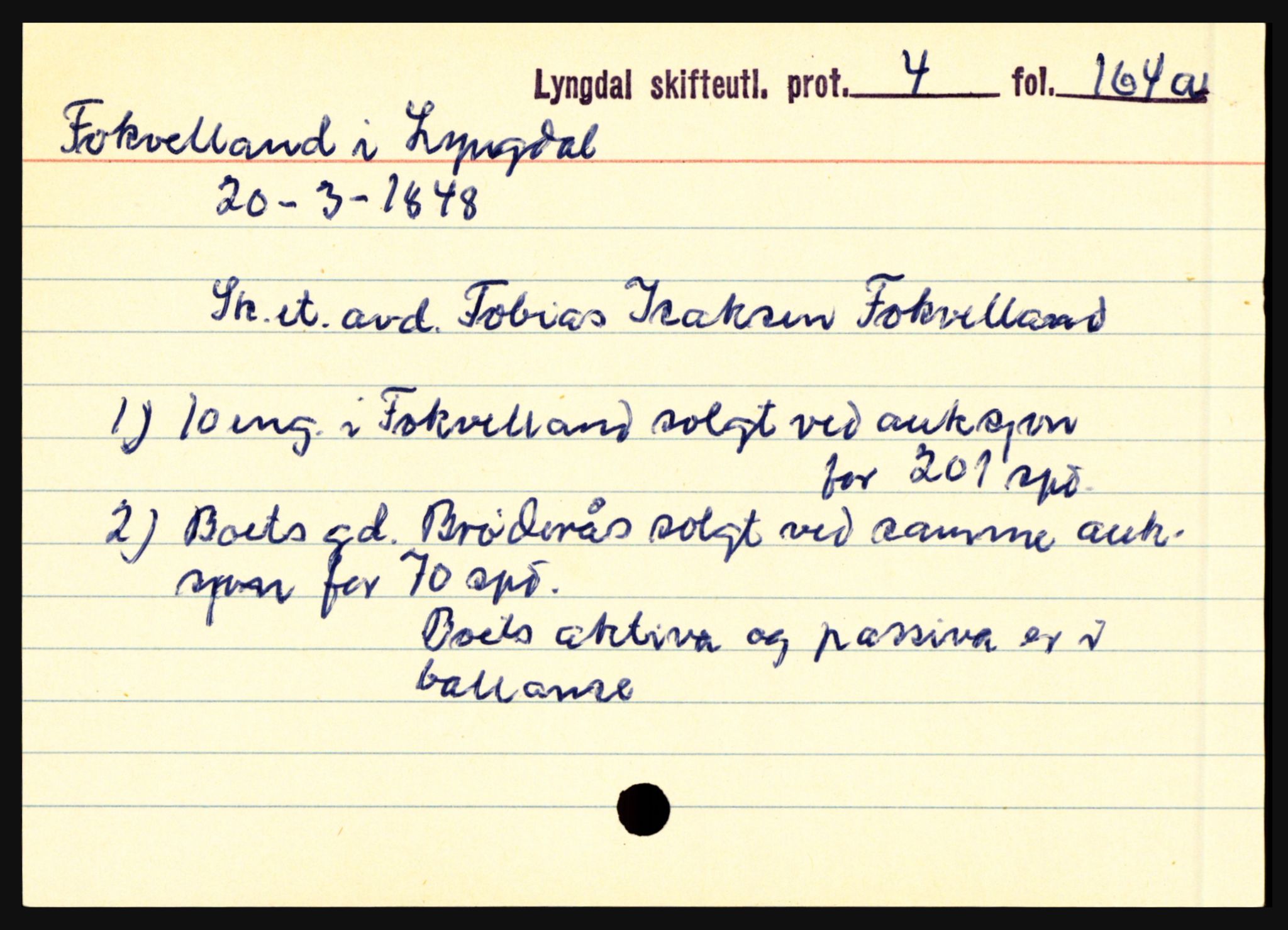 Lyngdal sorenskriveri, SAK/1221-0004/H, p. 3461