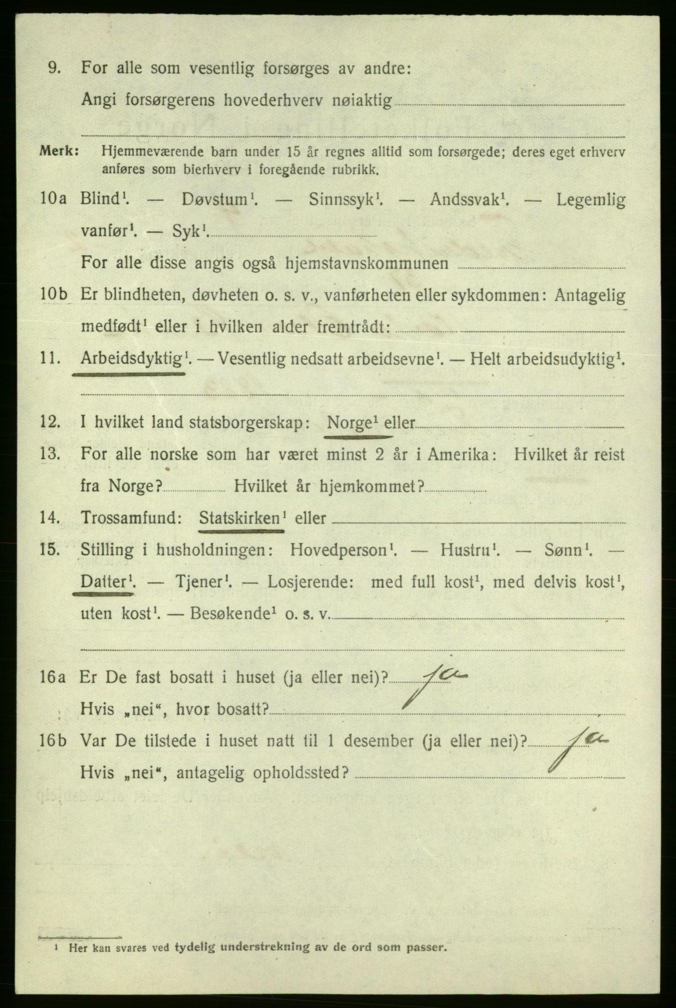 SAO, 1920 census for Fredrikshald, 1920, p. 10232