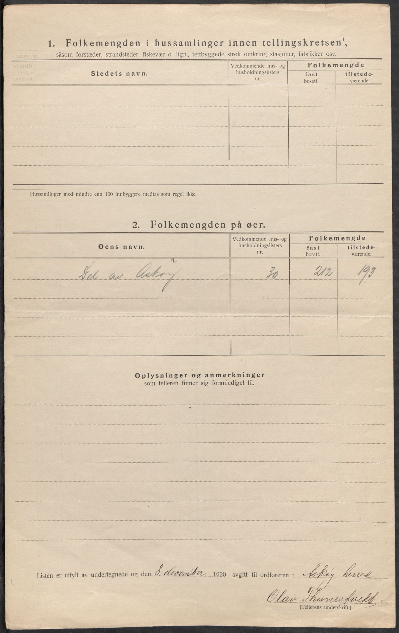 SAB, 1920 census for Askøy, 1920, p. 44