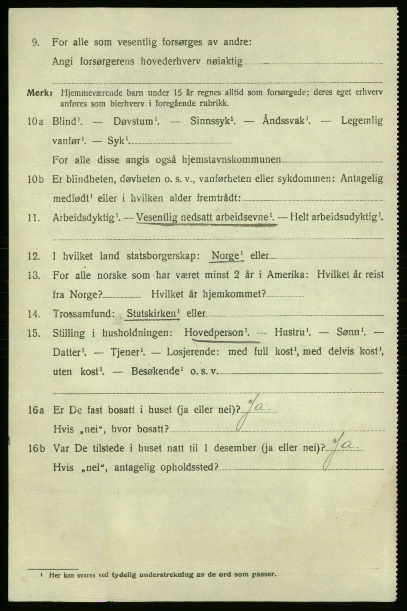 SAO, 1920 census for Fredrikshald, 1920, p. 20474