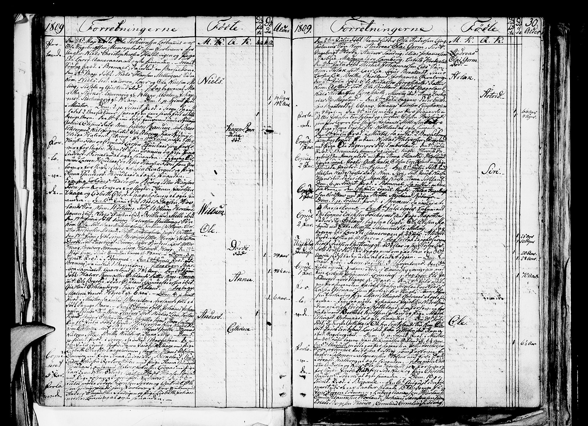 Finnås sokneprestembete, AV/SAB-A-99925/H/Ha/Haa/Haaa/L0004: Parish register (official) no. A 4, 1804-1830, p. 30