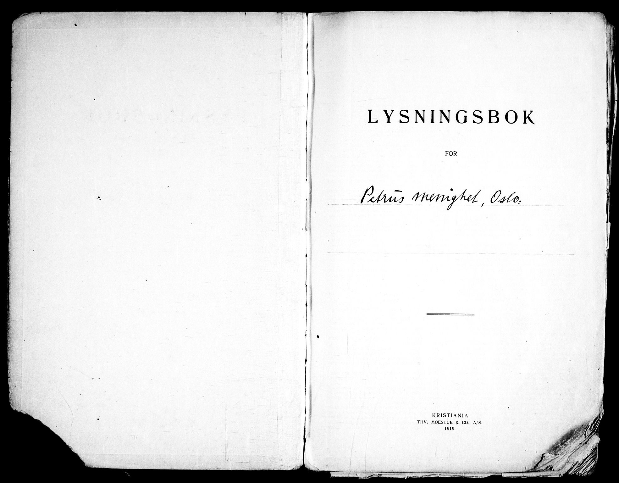 Petrus prestekontor Kirkebøker, SAO/A-10872/H/Ha/L0004: Banns register no. 4, 1941-1950
